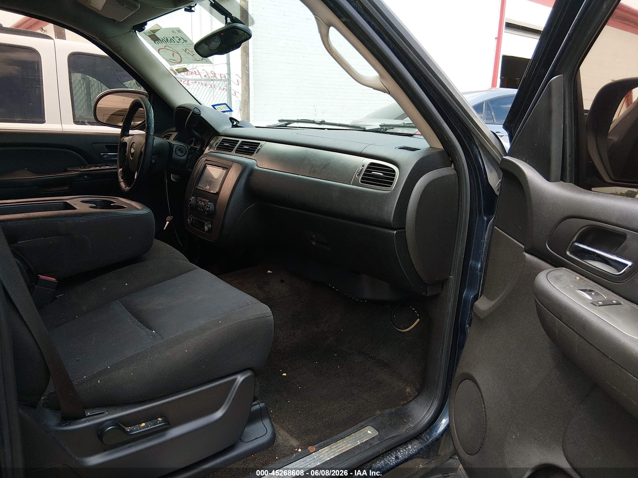 2007 Chevrolet Avalanche 1500 Ls Blue vin: 3GNEC12027G225890