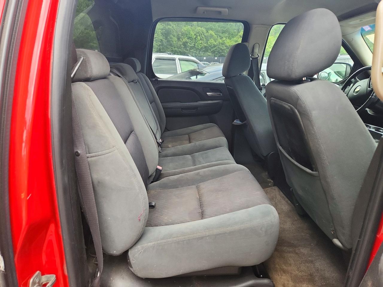2009 Chevrolet Avalanche C1500 Ls Red vin: 3GNEC12029G265650