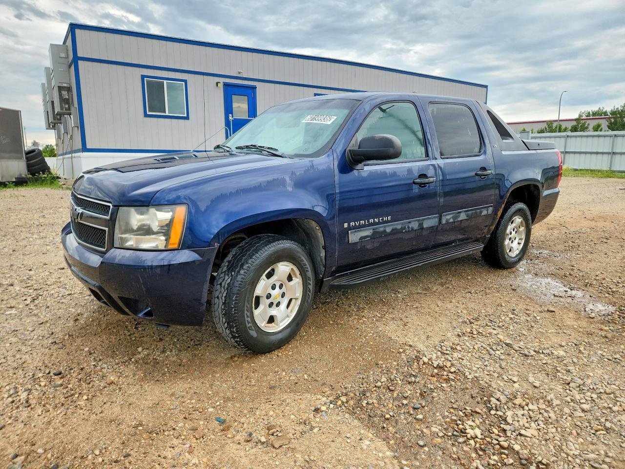 2009 Chevrolet Avalanche C1500 Ls Blue vin: 3GNEC12039G207305