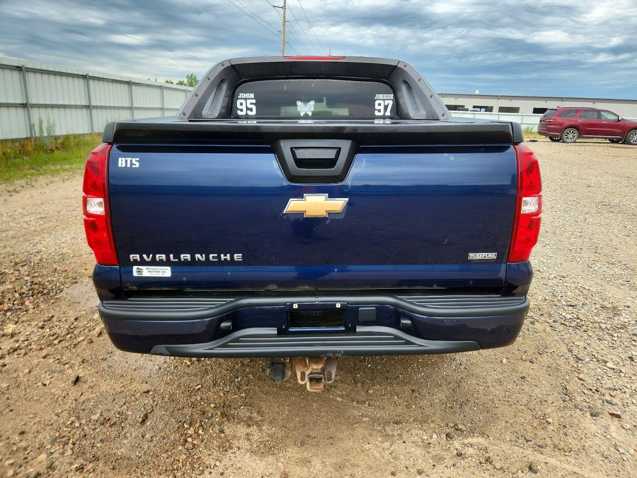 2009 Chevrolet Avalanche C1500 Ls Blue vin: 3GNEC12039G207305