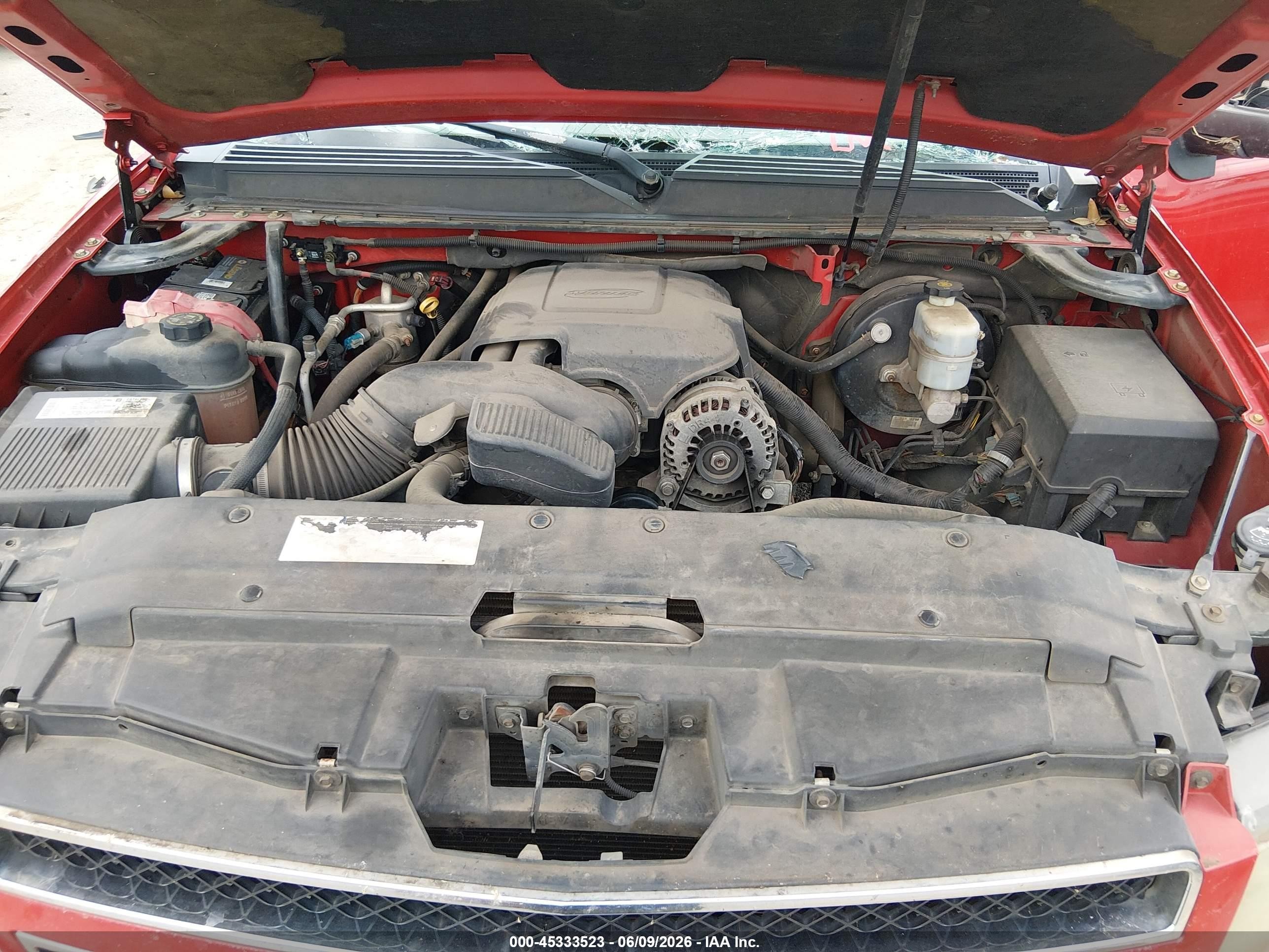2007 Chevrolet Avalanche 1500 Ls Красный vin: 3GNEC12047G297593