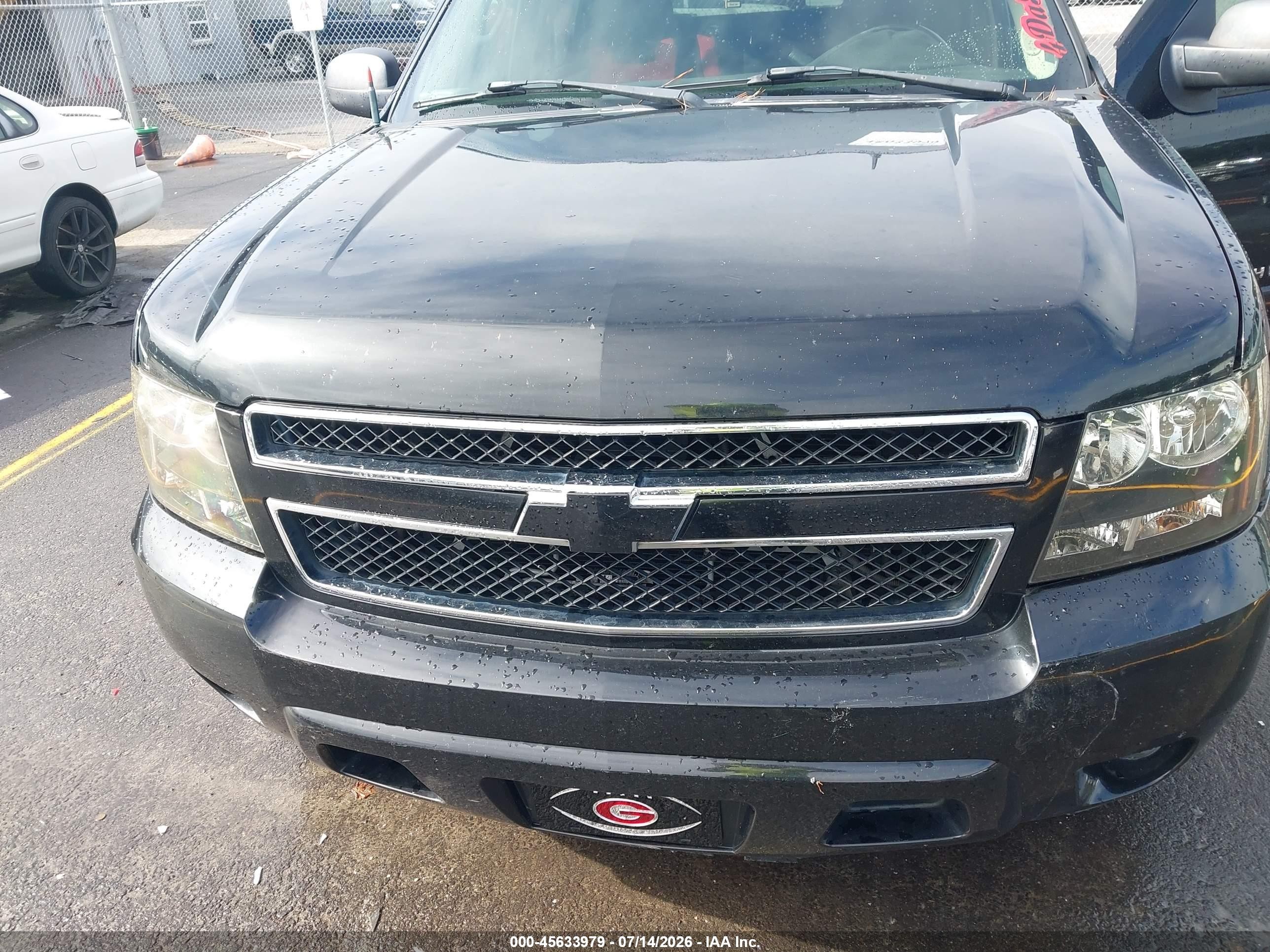 2008 Chevrolet Avalanche 1500 Ls Black vin: 3GNEC12048G160171