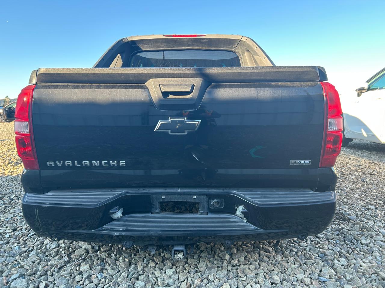 2007 Chevrolet Avalanche C1500 Black vin: 3GNEC12057G164440