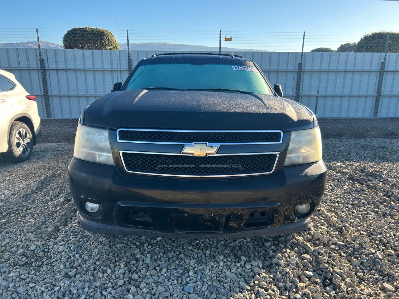 2007 Chevrolet Avalanche C1500 Black vin: 3GNEC12057G164440