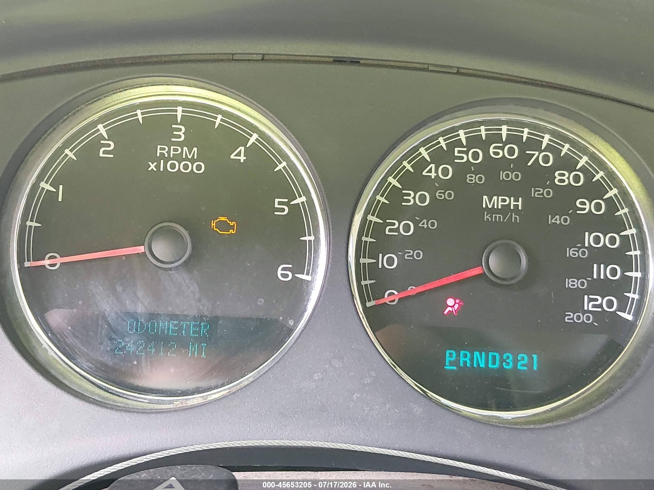 2007 Chevrolet Avalanche 1500 Ltz Brown vin: 3GNEC12057G304616