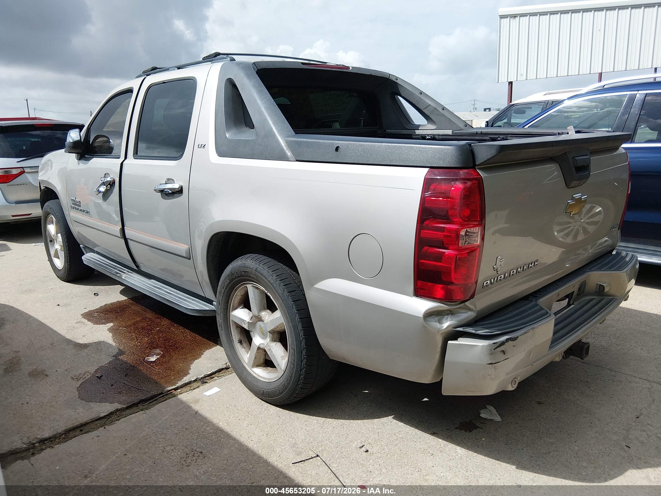 2007 Chevrolet Avalanche 1500 Ltz Brown vin: 3GNEC12057G304616