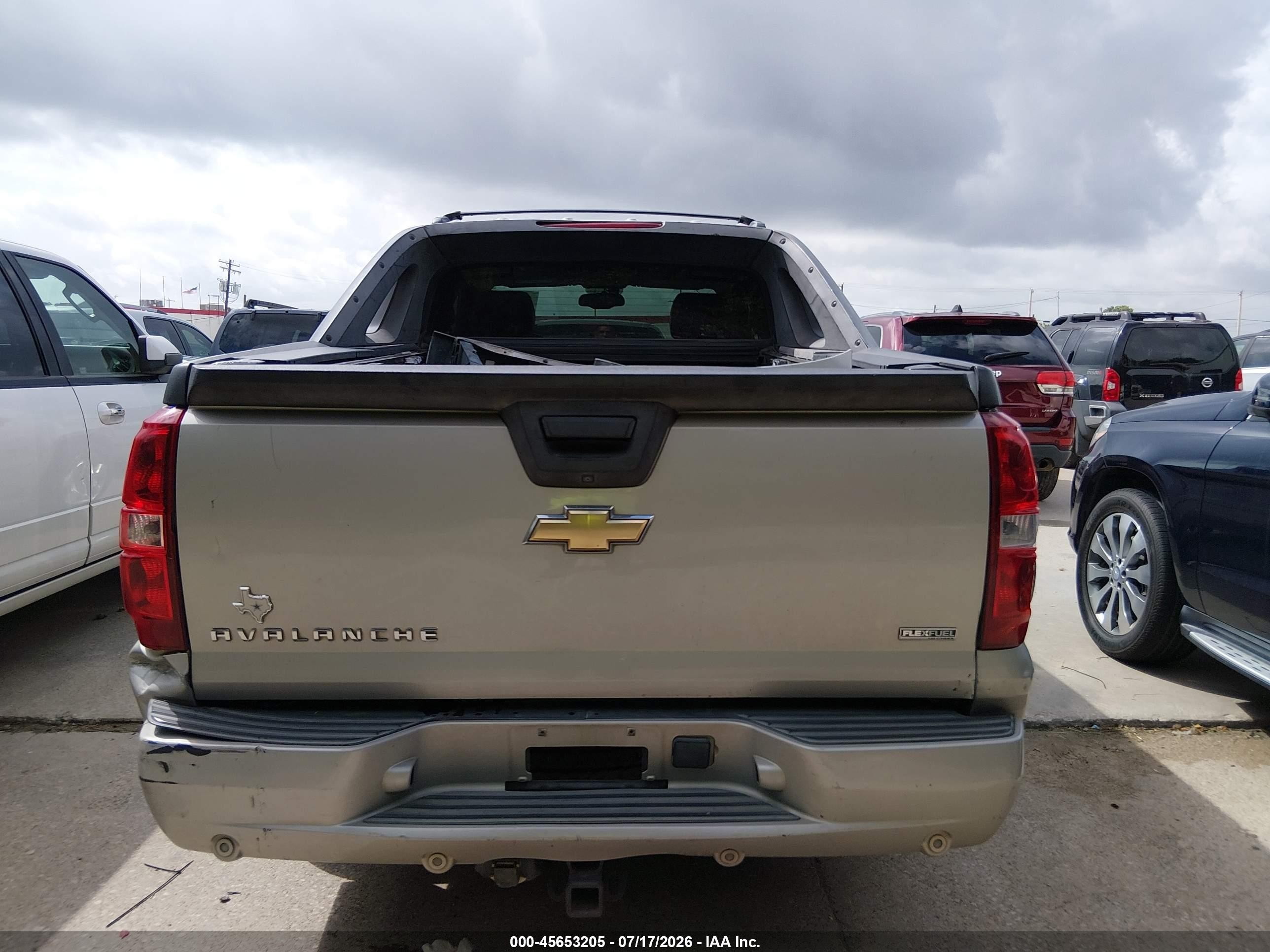 2007 Chevrolet Avalanche 1500 Ltz Brown vin: 3GNEC12057G304616
