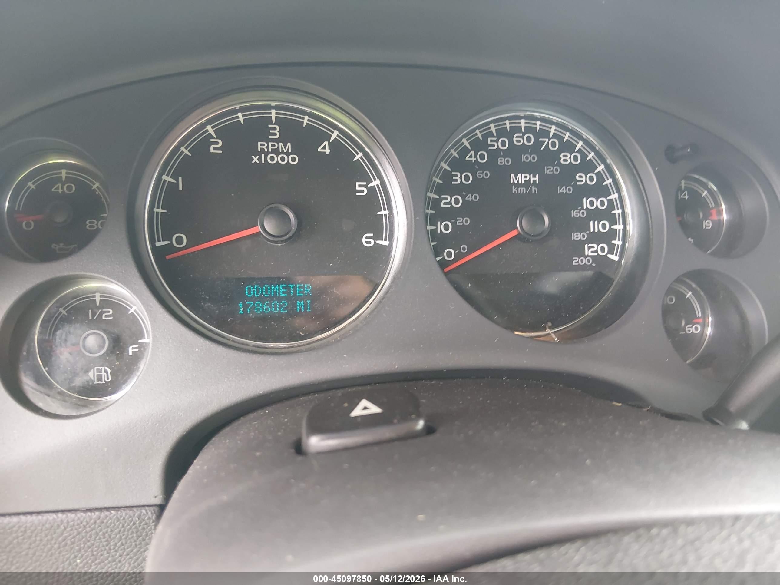 2007 Chevrolet Avalanche 1500 Ltz Black vin: 3GNEC12067G307816