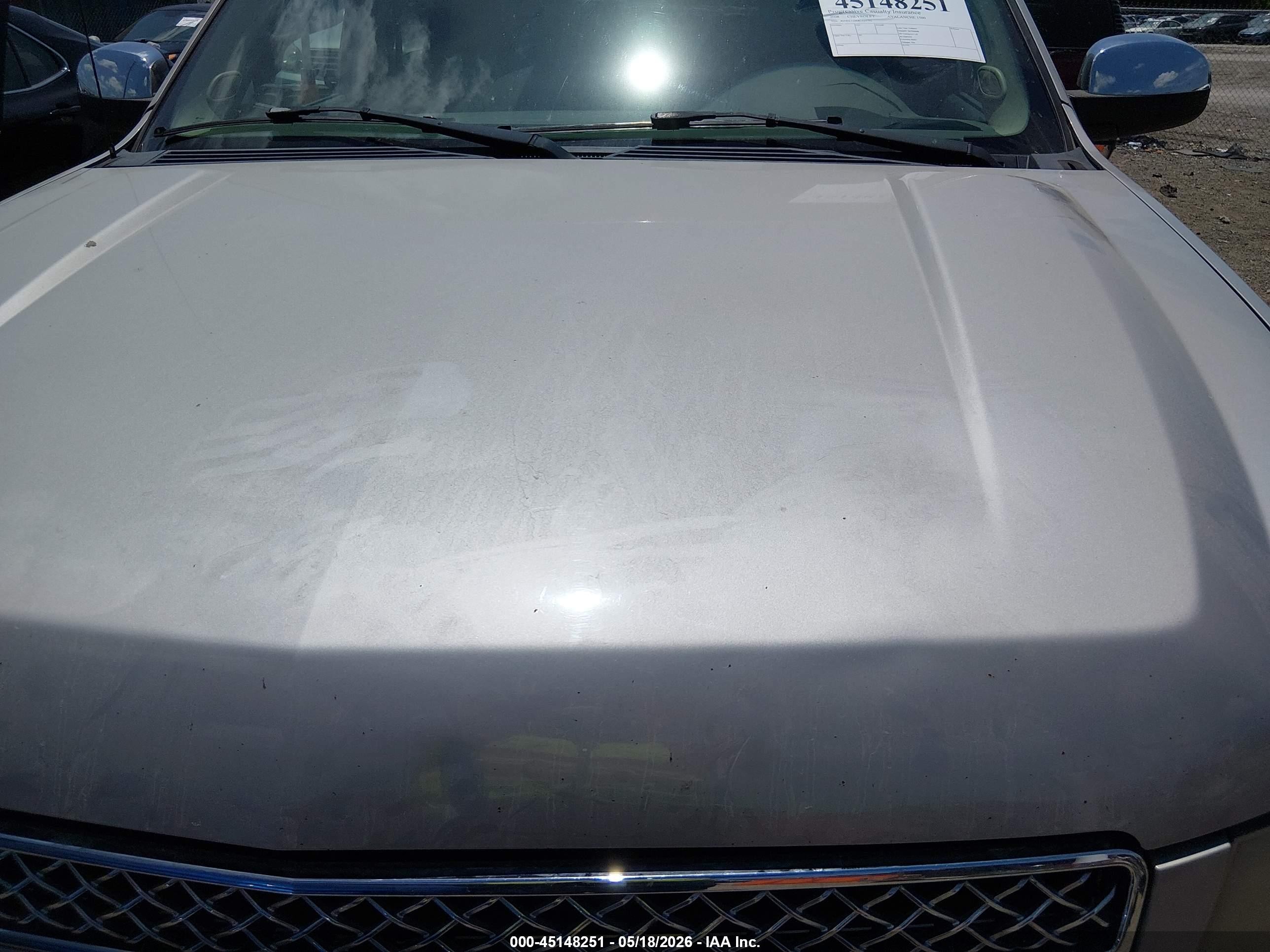 2008 Chevrolet Avalanche 1500 Ltz Beige vin: 3GNEC12068G165792