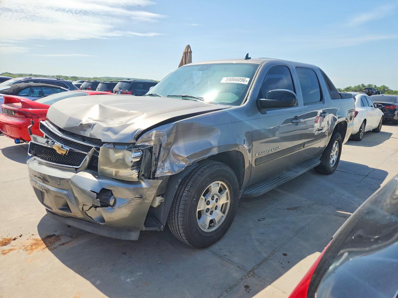 2007 Chevrolet Avalanche C1500 Tan vin: 3GNEC12077G304231