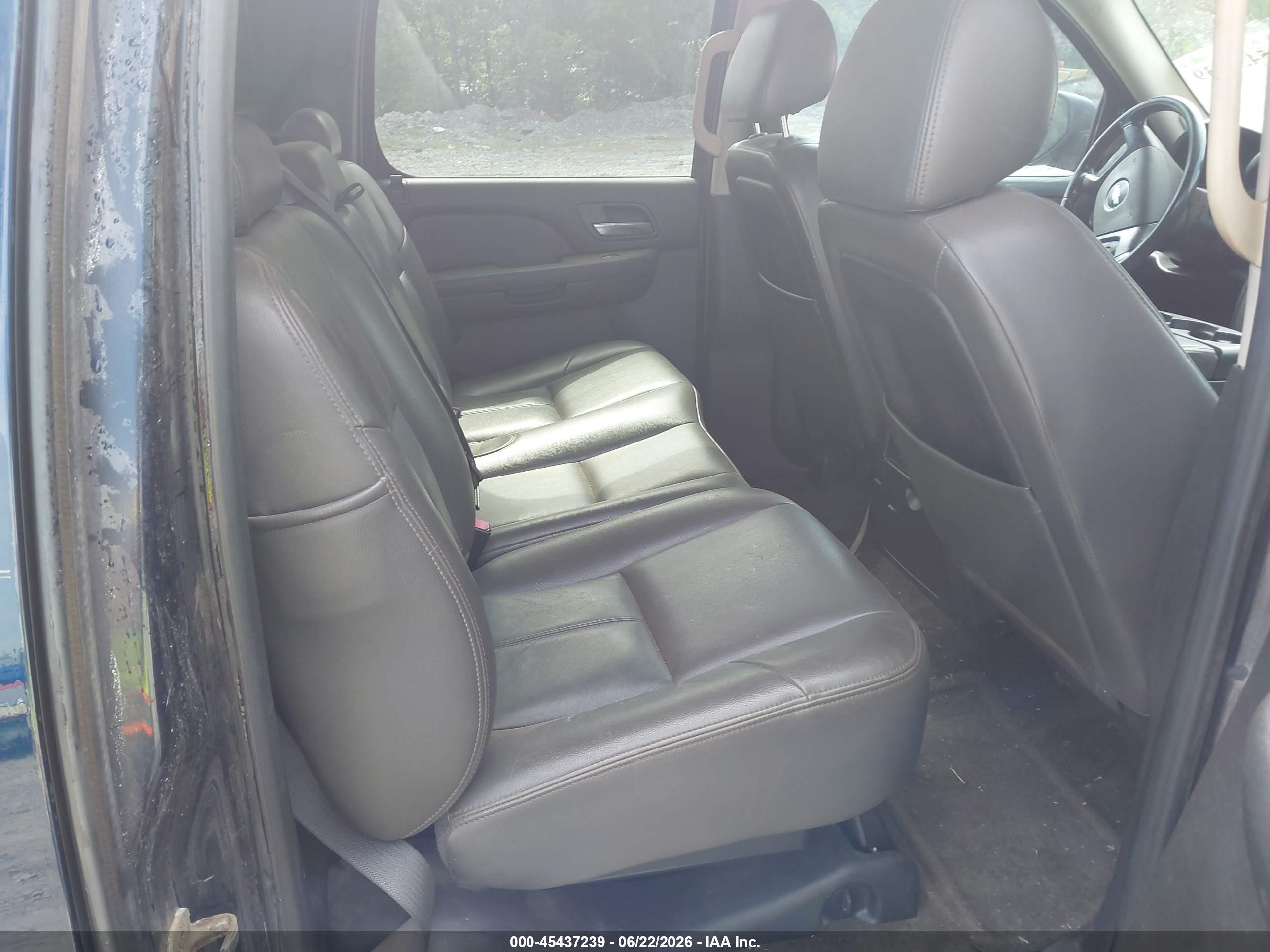 2008 Chevrolet Avalanche 1500 Ls Dark Blue vin: 3GNEC12078G147334