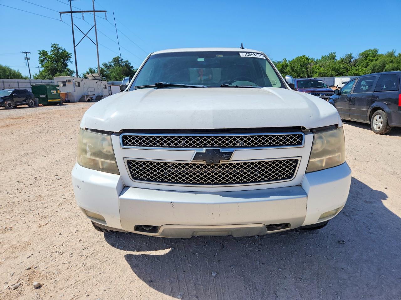 2008 Chevrolet Avalanche C1500 White vin: 3GNEC12078G294916
