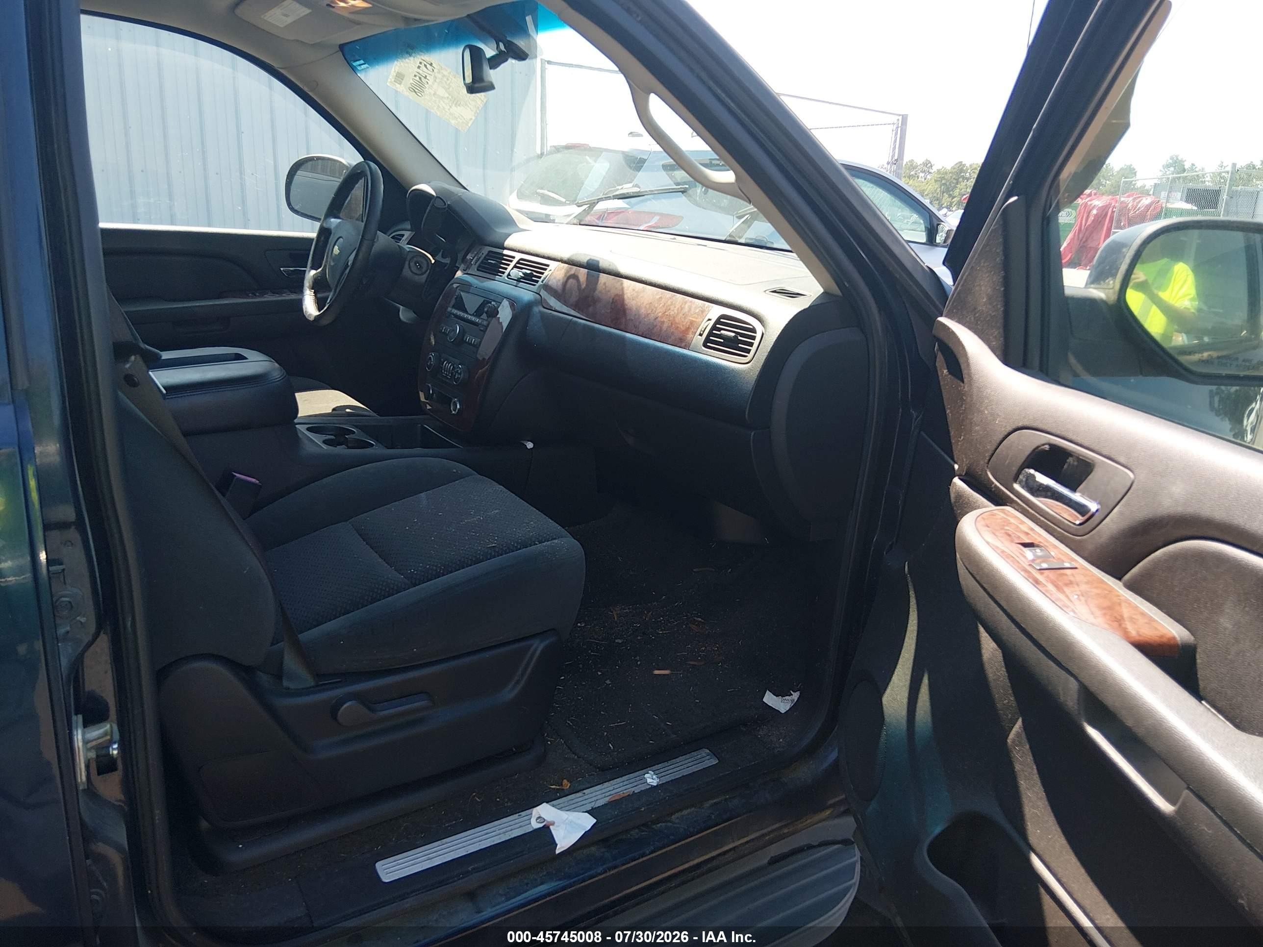 2007 Chevrolet Avalanche 1500 Lt Blue vin: 3GNEC12087G197626