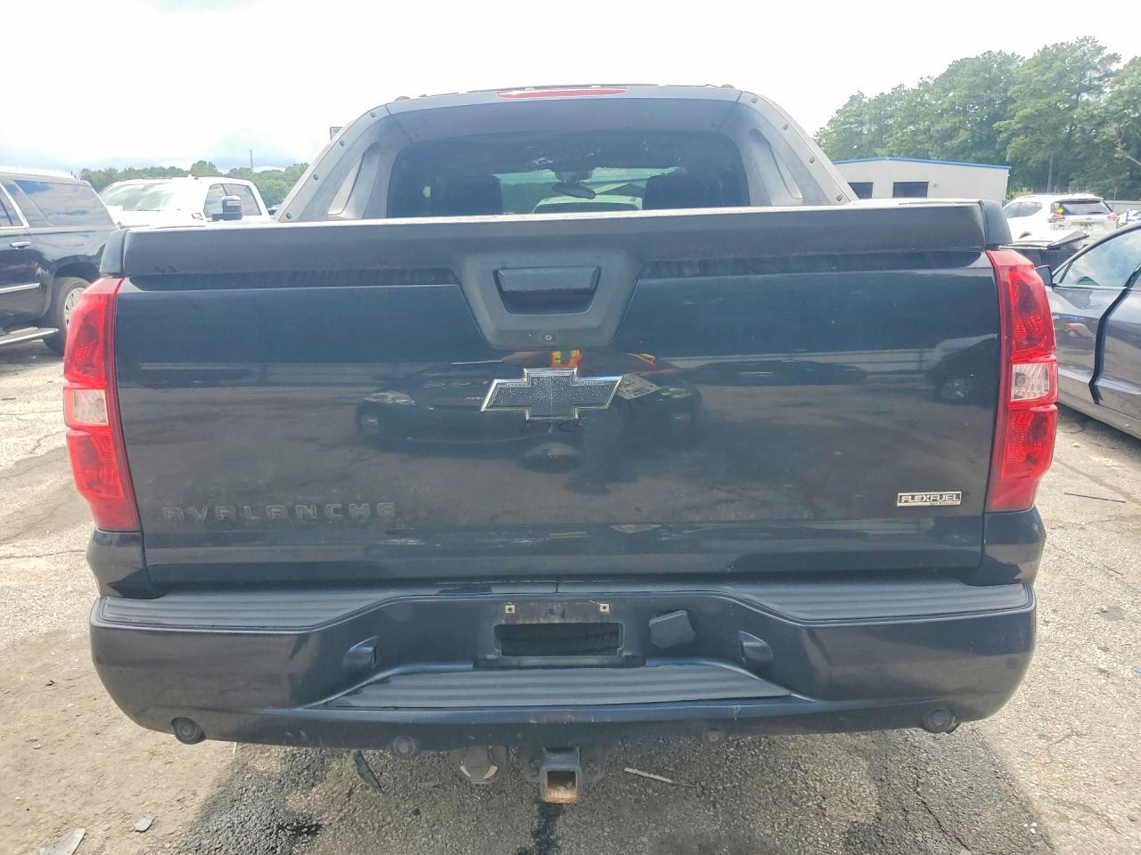 2007 Chevrolet Avalanche C1500 Черный vin: 3GNEC12097G176669