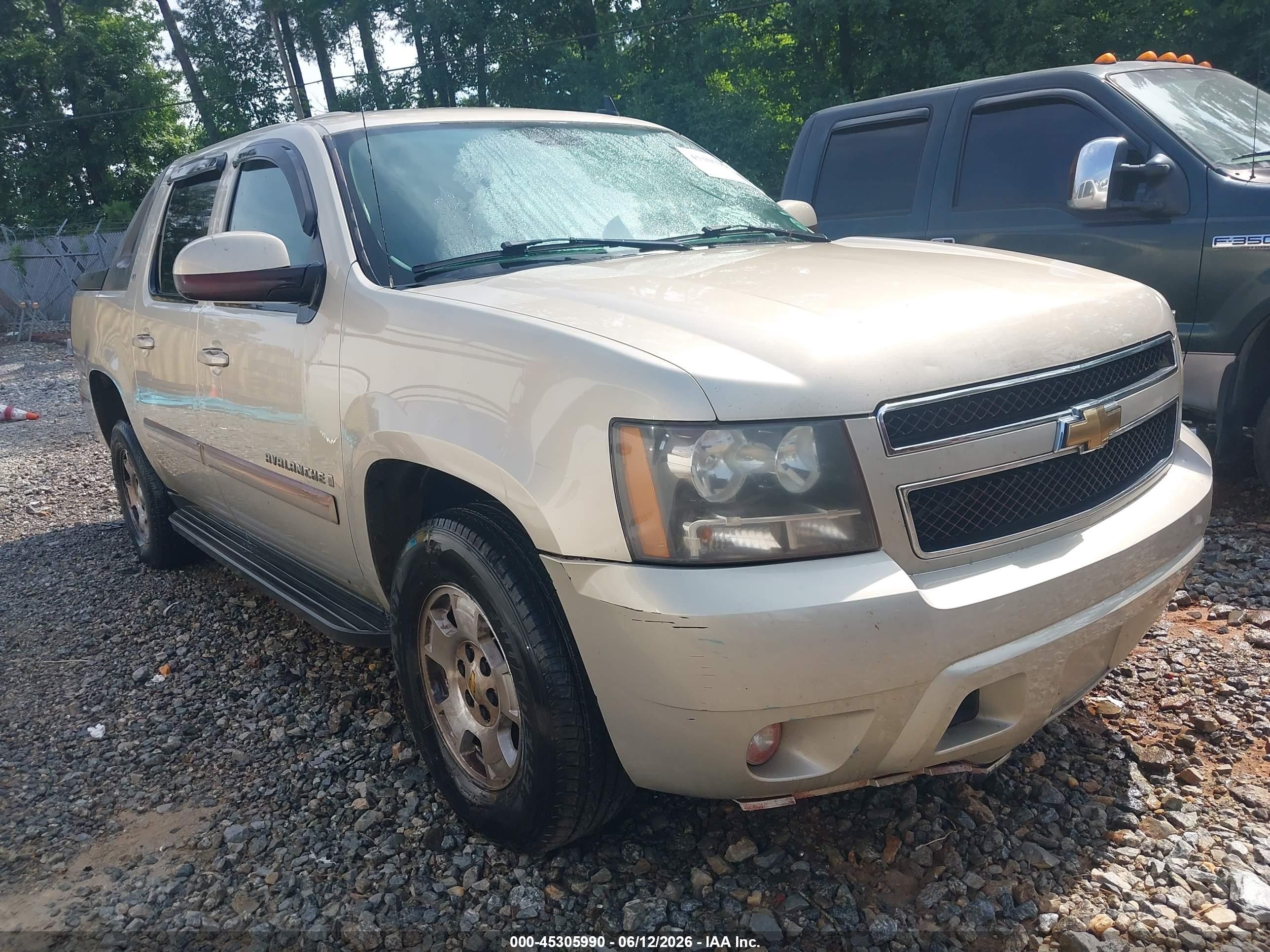 2007 Chevrolet Avalanche 1500 Lt Gold vin: 3GNEC12097G199143
