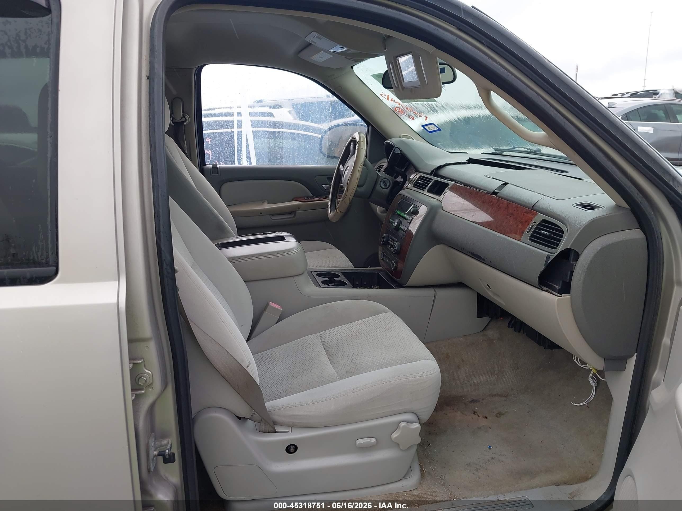 2008 Chevrolet Avalanche 1500 Lt Tan vin: 3GNEC12098G106008
