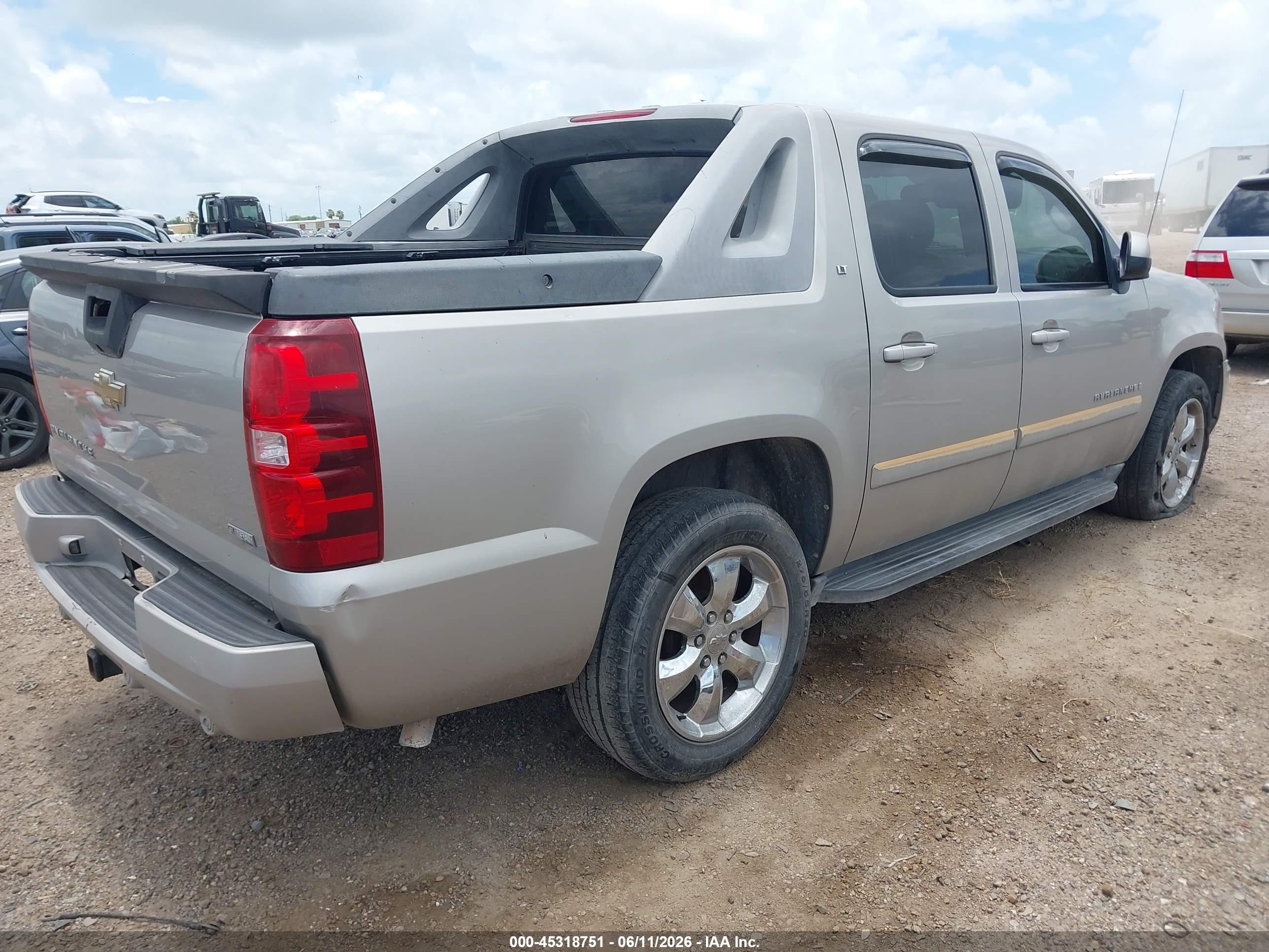 2008 Chevrolet Avalanche 1500 Lt Tan vin: 3GNEC12098G106008