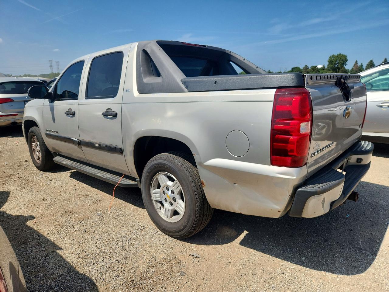2008 Chevrolet Avalanche Ls Silver vin: 3GNEC12098G164376