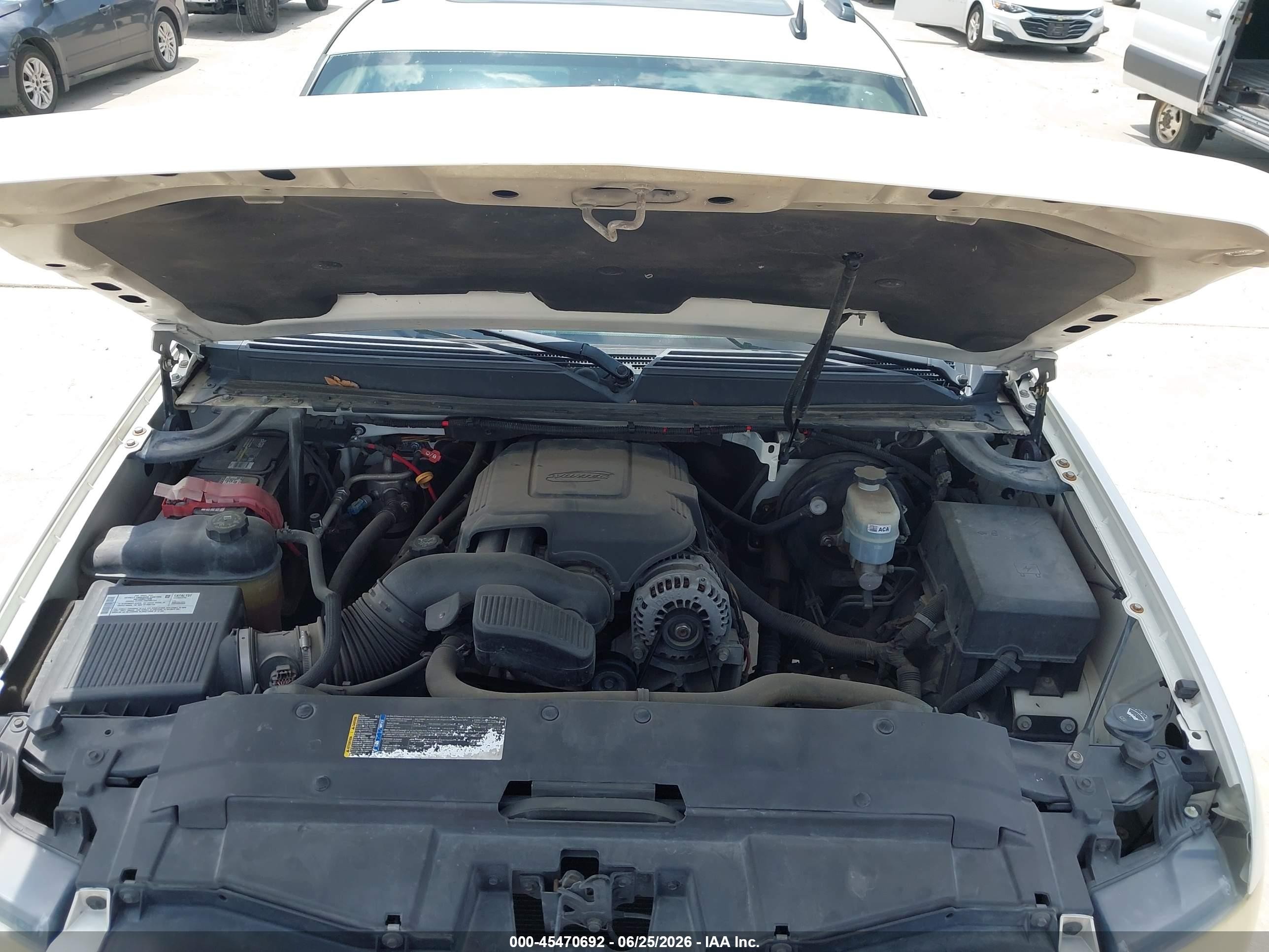 2008 Chevrolet Avalanche 1500 Ltz White vin: 3GNEC12098G254370