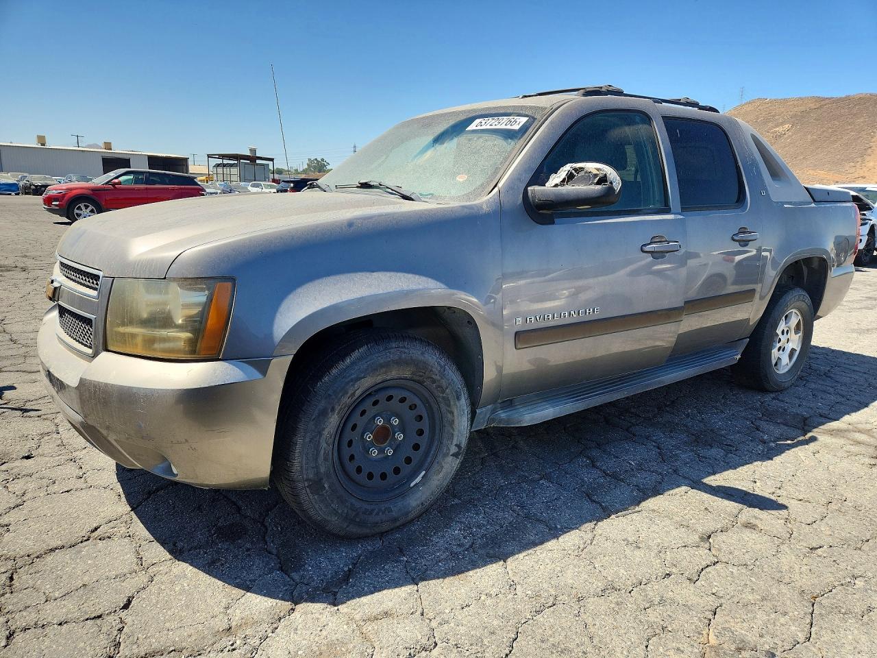 2007 Chevrolet Avalanche C1500 Gray vin: 3GNEC120X7G138013