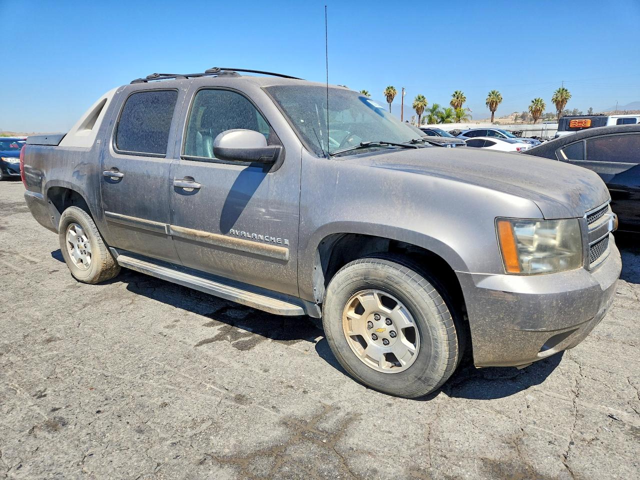 2007 Chevrolet Avalanche C1500 Gray vin: 3GNEC120X7G138013