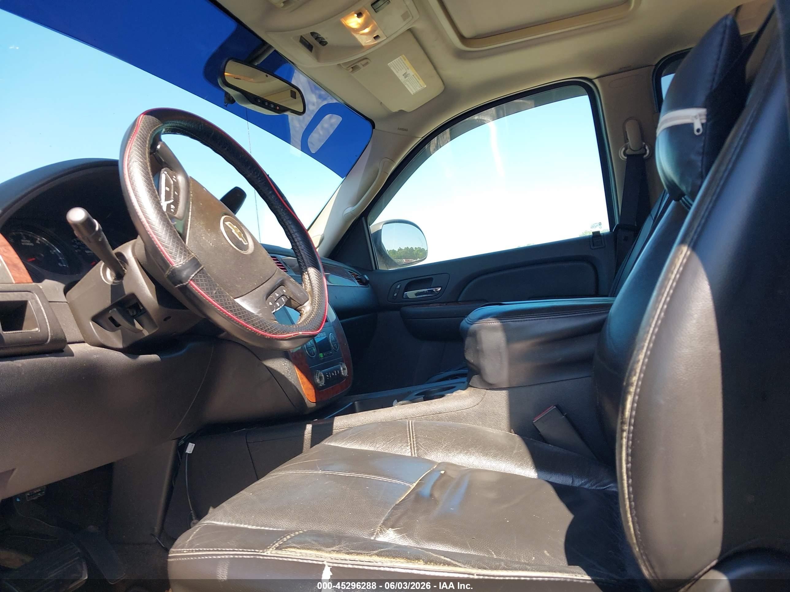 2007 Chevrolet Avalanche 1500 Lt Black vin: 3GNEC120X7G159329