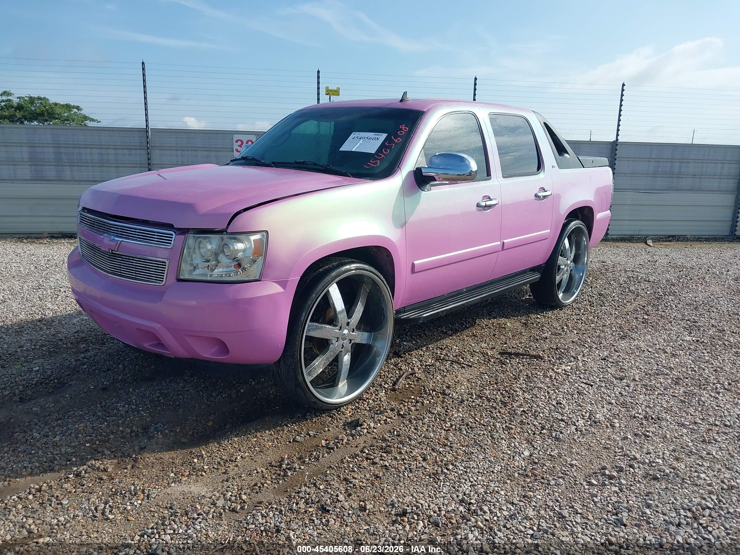 2008 Chevrolet Avalanche 1500 Ls Розовый vin: 3GNEC120X8G119625