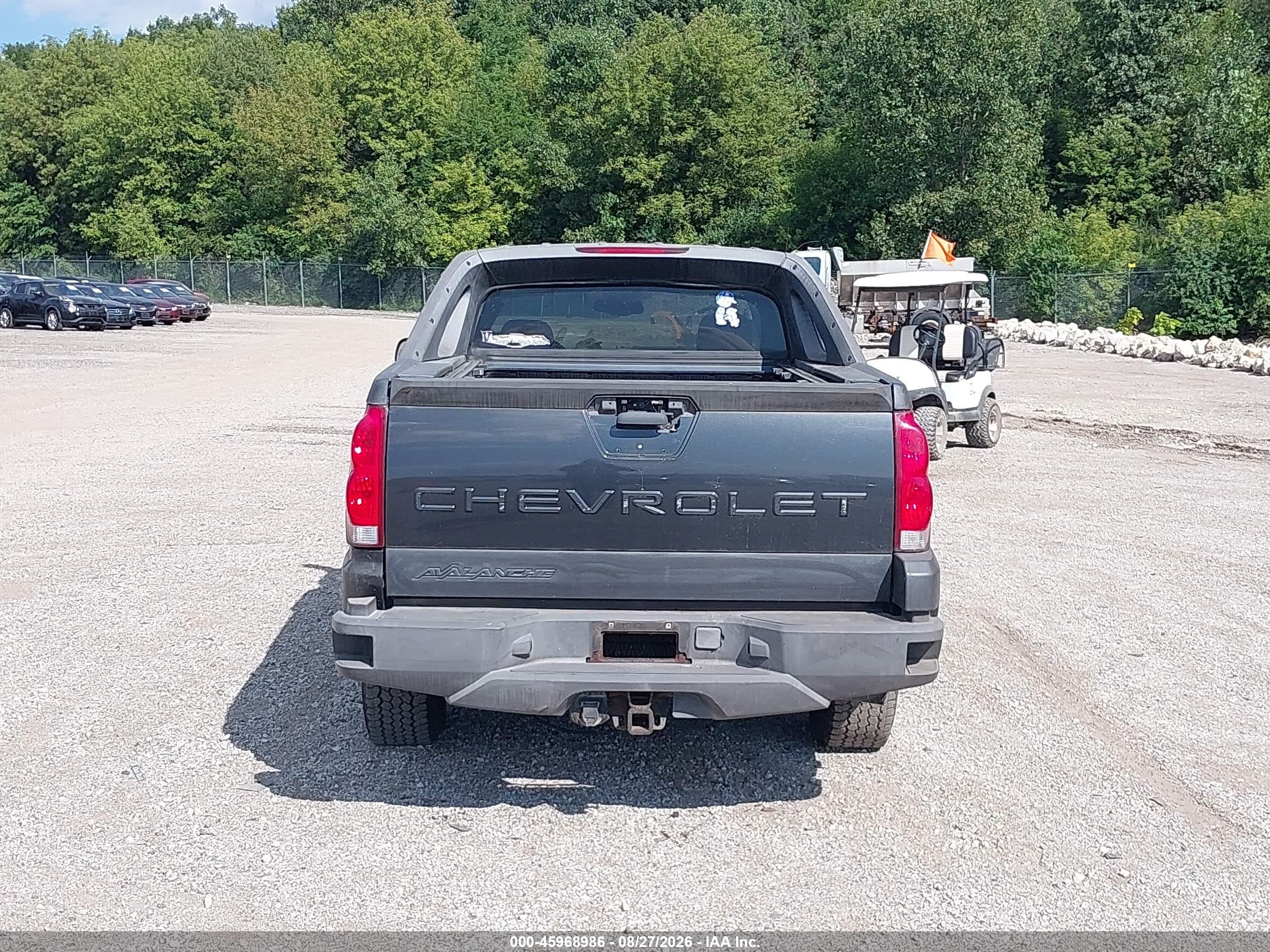 2004 Chevrolet Avalanche C1500 Black vin: 3GNEC12G74G247731