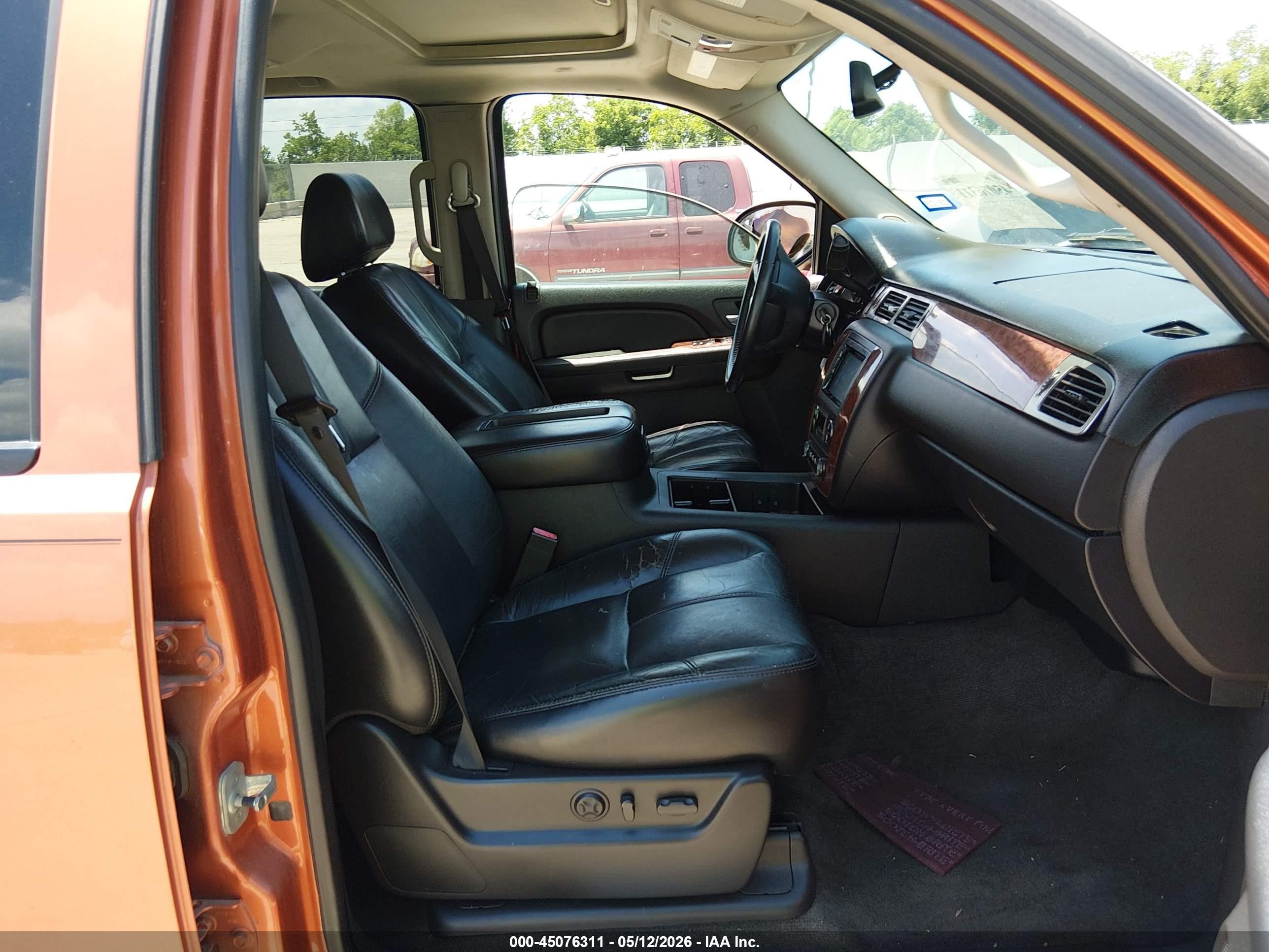 2007 Chevrolet Avalanche 1500 Ltz Orange vin: 3GNEC12J27G166462