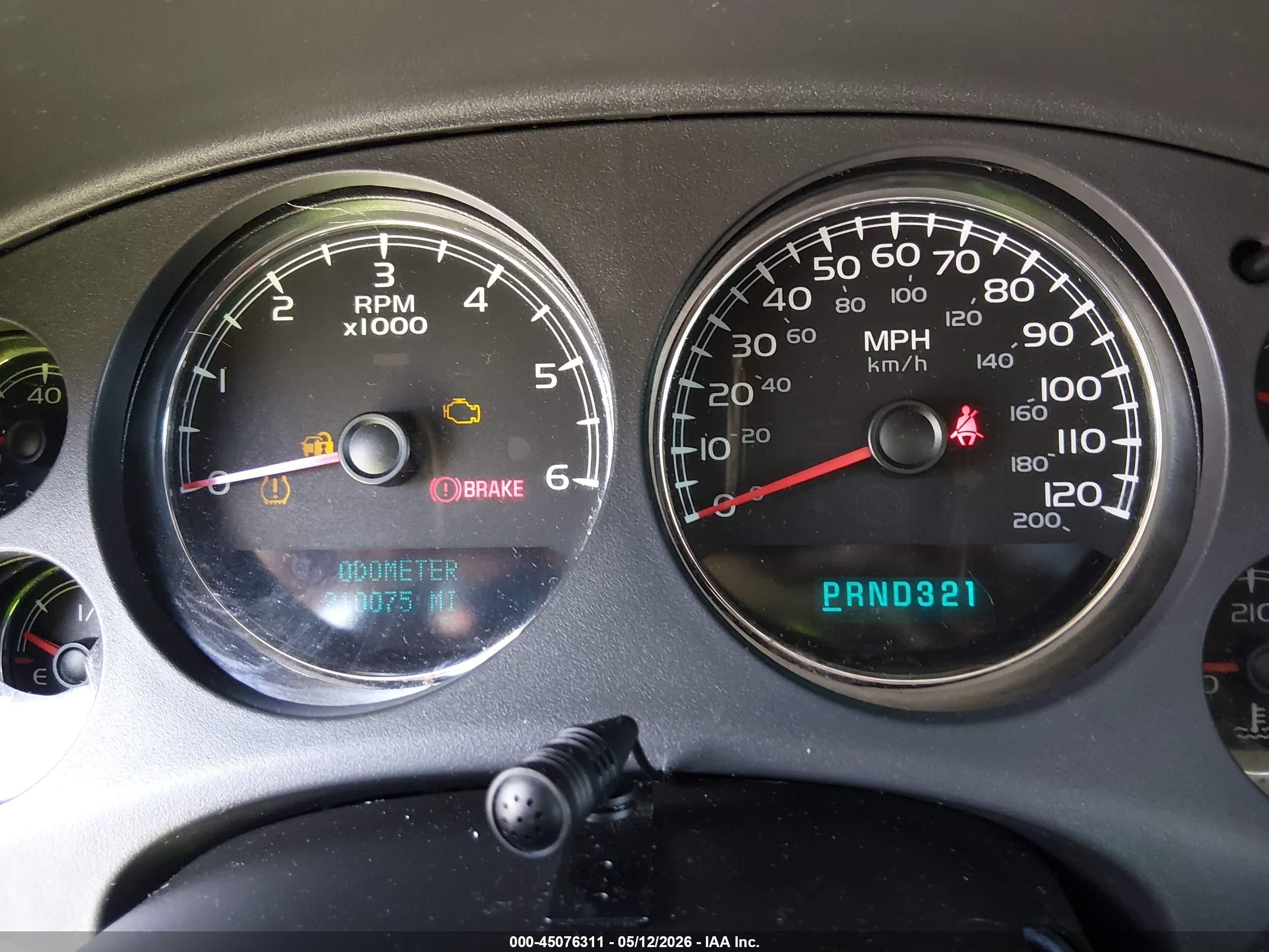 2007 Chevrolet Avalanche 1500 Ltz Orange vin: 3GNEC12J27G166462