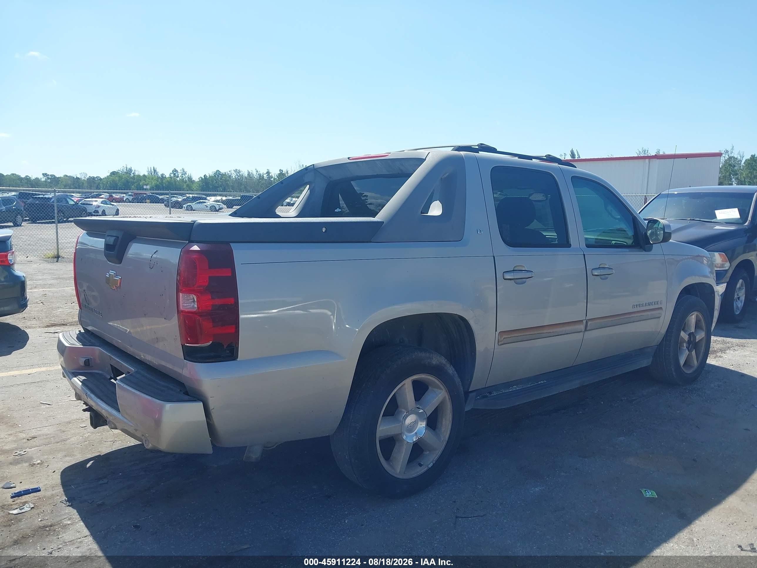 2007 Chevrolet Avalanche 1500 Lt Gold vin: 3GNEC12J27G185349