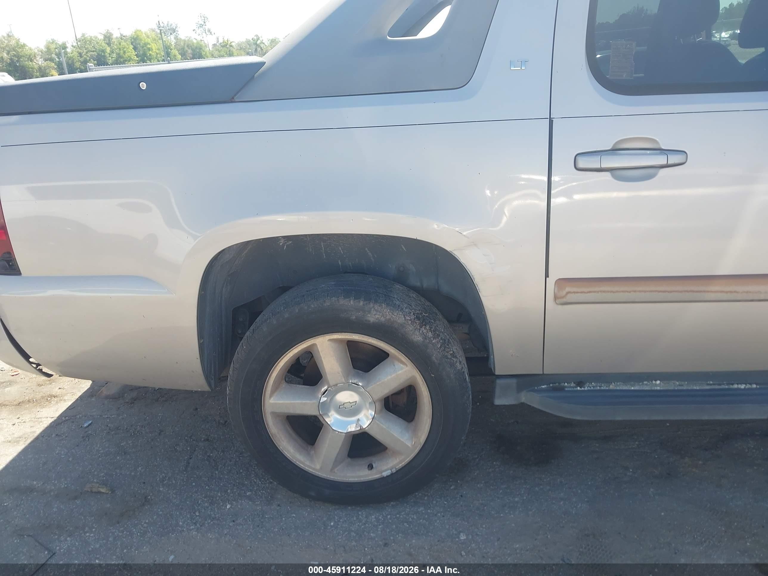 2007 Chevrolet Avalanche 1500 Lt Gold vin: 3GNEC12J27G185349
