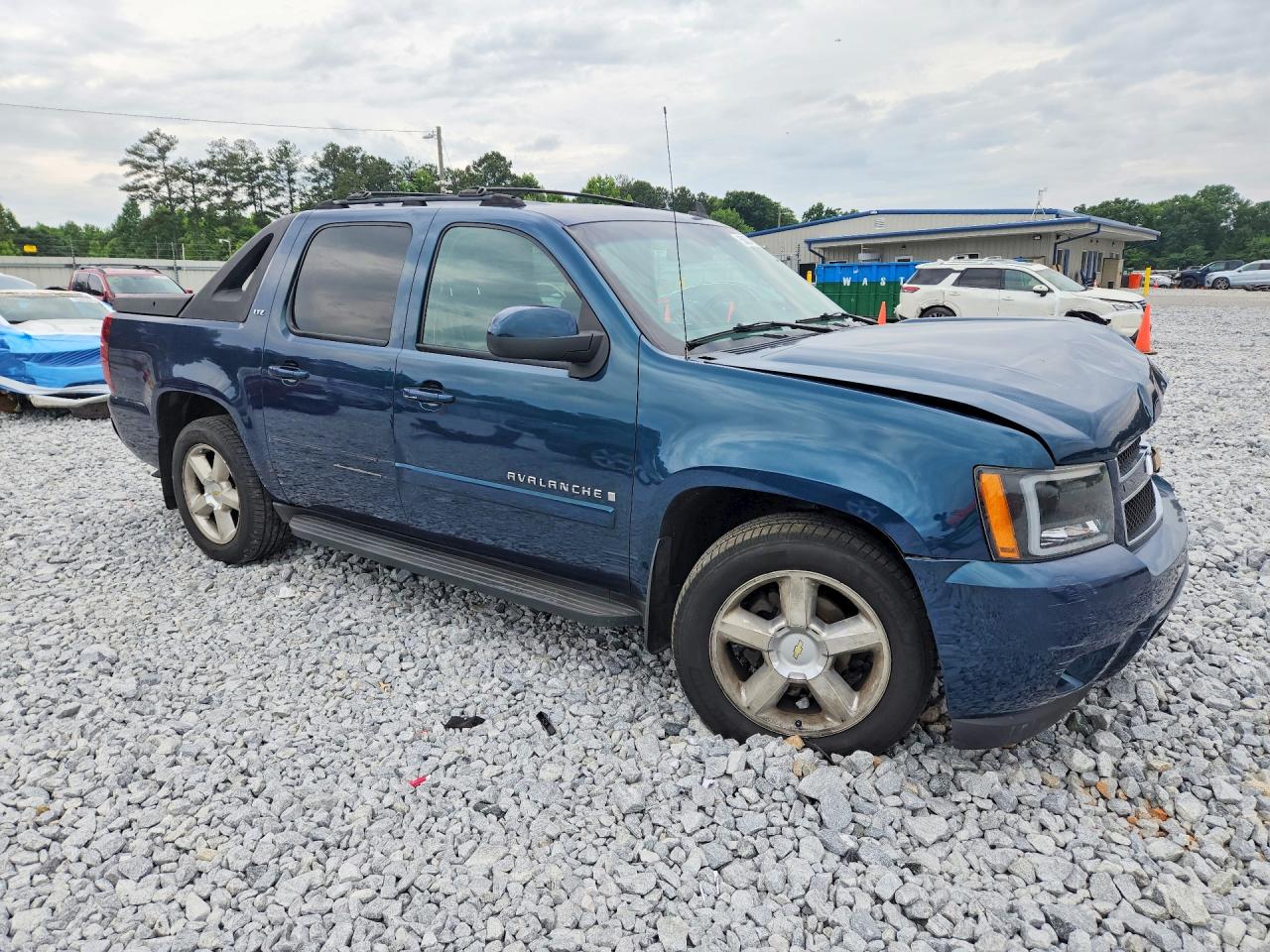 2007 Chevrolet Avalanche C1500 Turquoise vin: 3GNEC12J27G229608