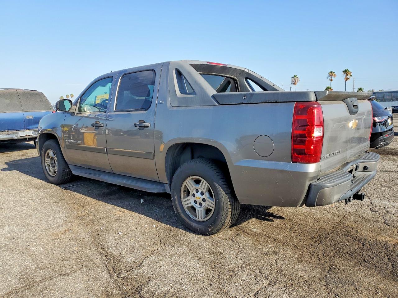 2008 Chevrolet Avalanche C1500 Gray vin: 3GNEC12J28G291477