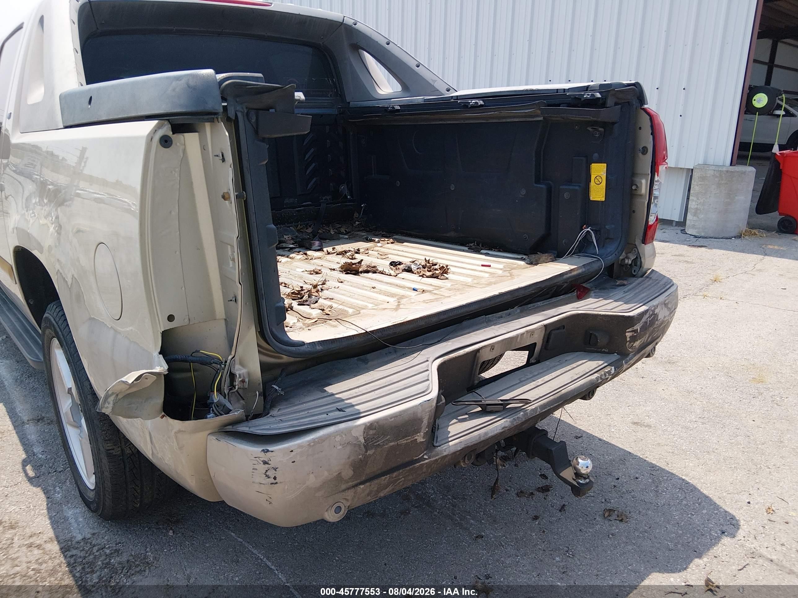 2008 Chevrolet Avalanche 1500 Lt Tan vin: 3GNEC12J38G278060