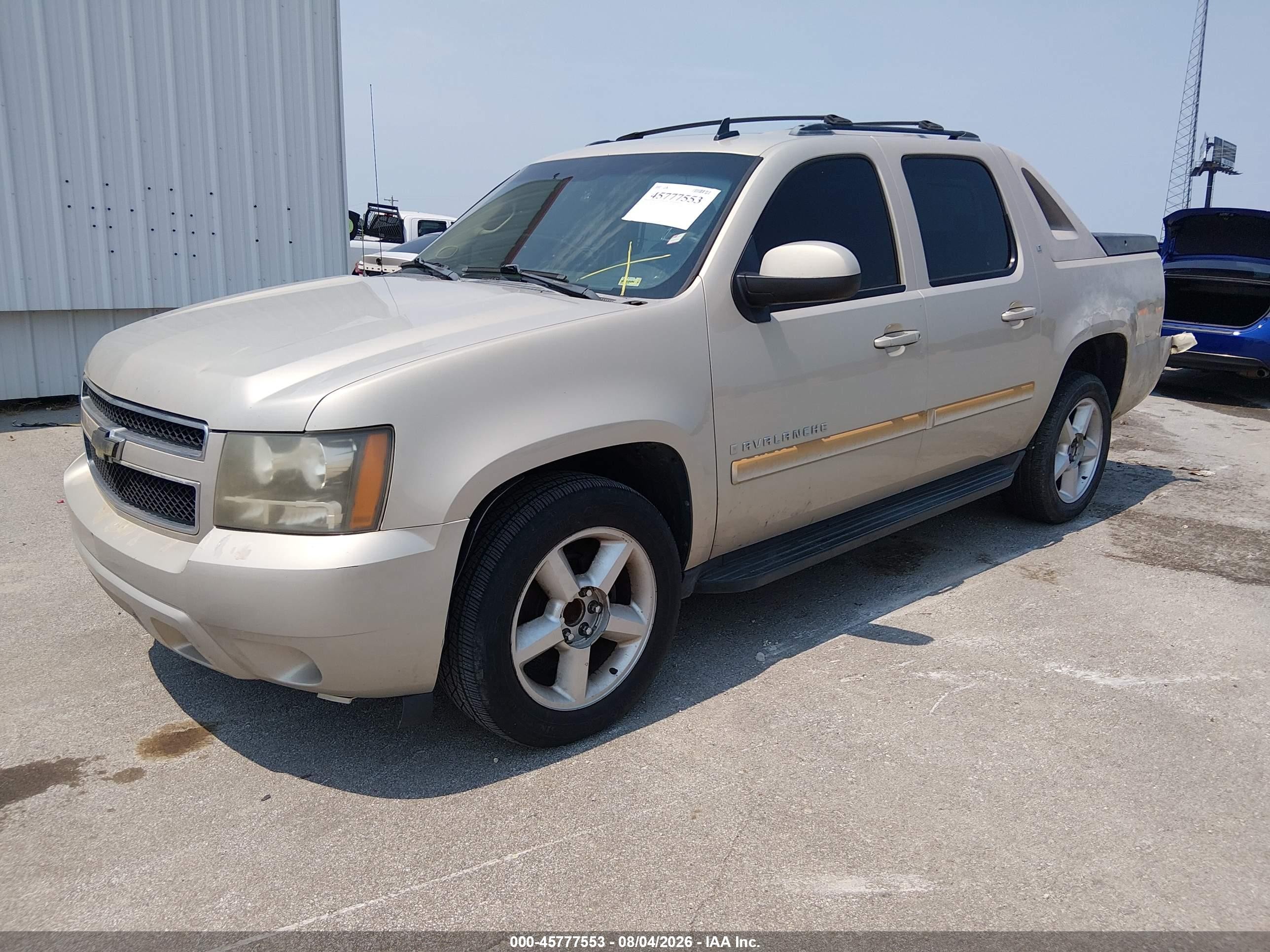 2008 Chevrolet Avalanche 1500 Lt Tan vin: 3GNEC12J38G278060