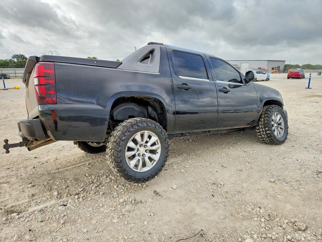 2009 Chevrolet Avalanche C1500 Ls Black vin: 3GNEC12J49G175215