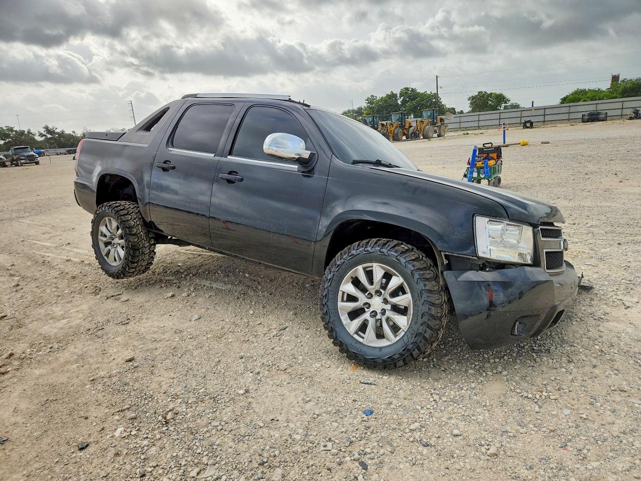 2009 Chevrolet Avalanche C1500 Ls Black vin: 3GNEC12J49G175215