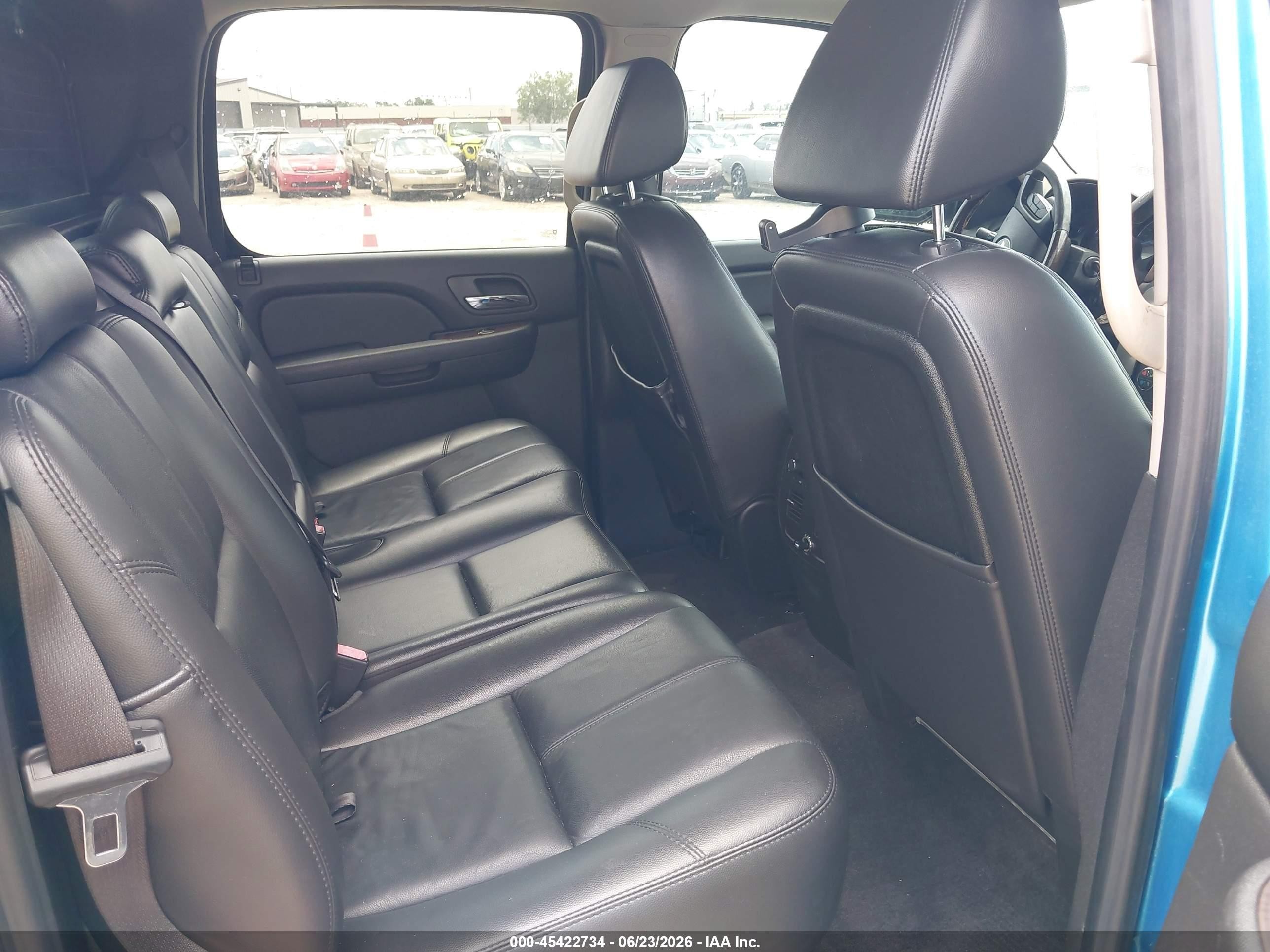 2008 Chevrolet Avalanche 1500 Lt Blue vin: 3GNEC12J68G258398