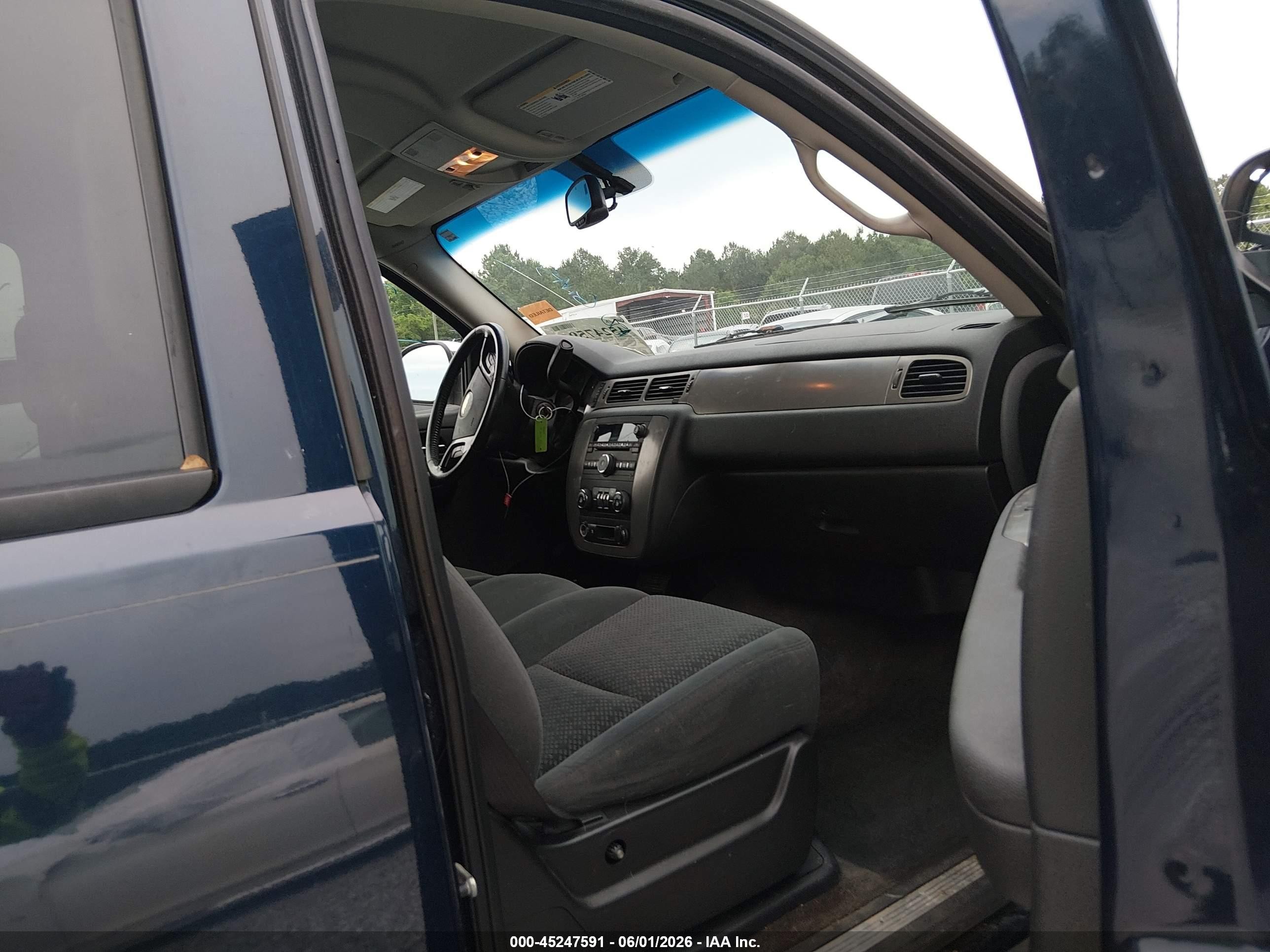 2008 Chevrolet Avalanche 1500 Ls Dark Blue vin: 3GNEC12J78G168015