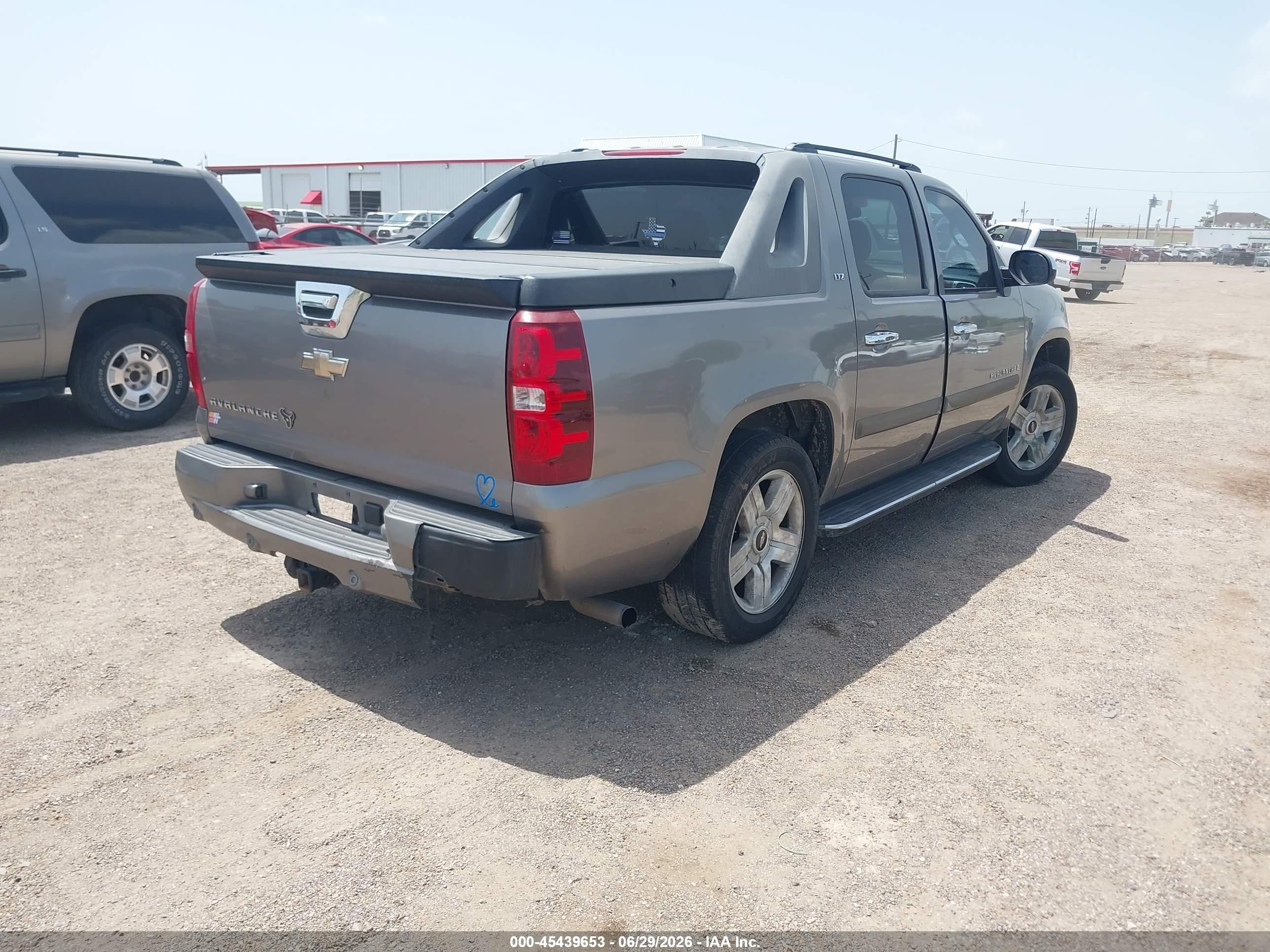 2008 Chevrolet Avalanche 1500 Ltz Gray vin: 3GNEC12J78G280961