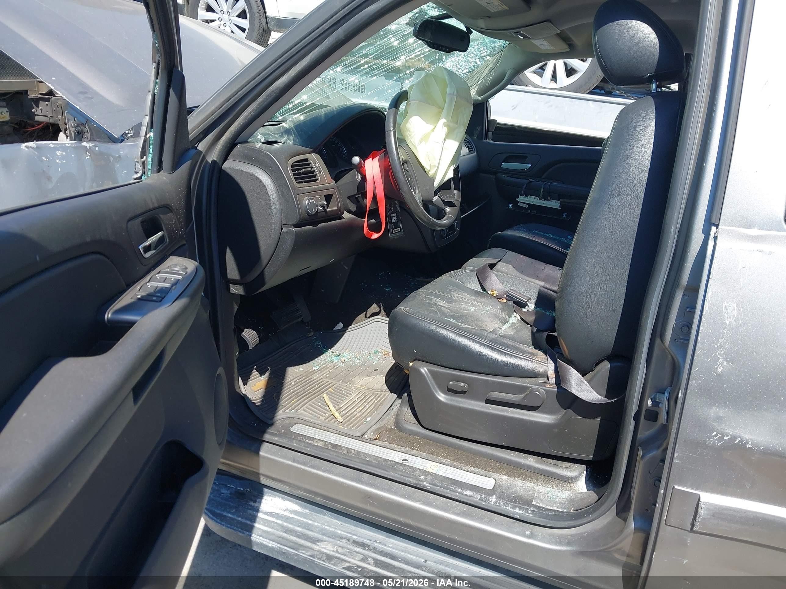 2007 Chevrolet Avalanche 1500 Ls Gray vin: 3GNEC12J87G191320