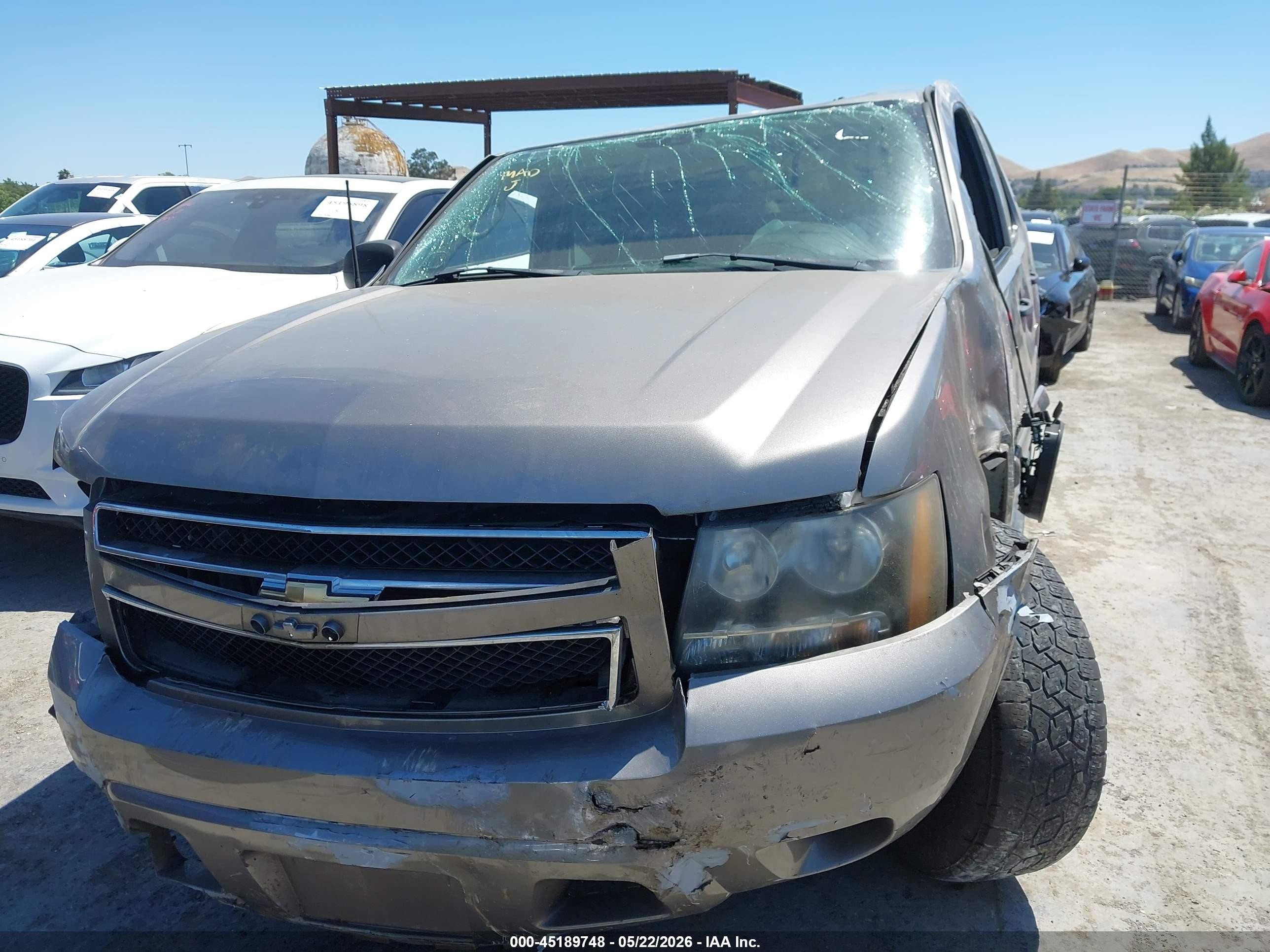 2007 Chevrolet Avalanche 1500 Ls Gray vin: 3GNEC12J87G191320