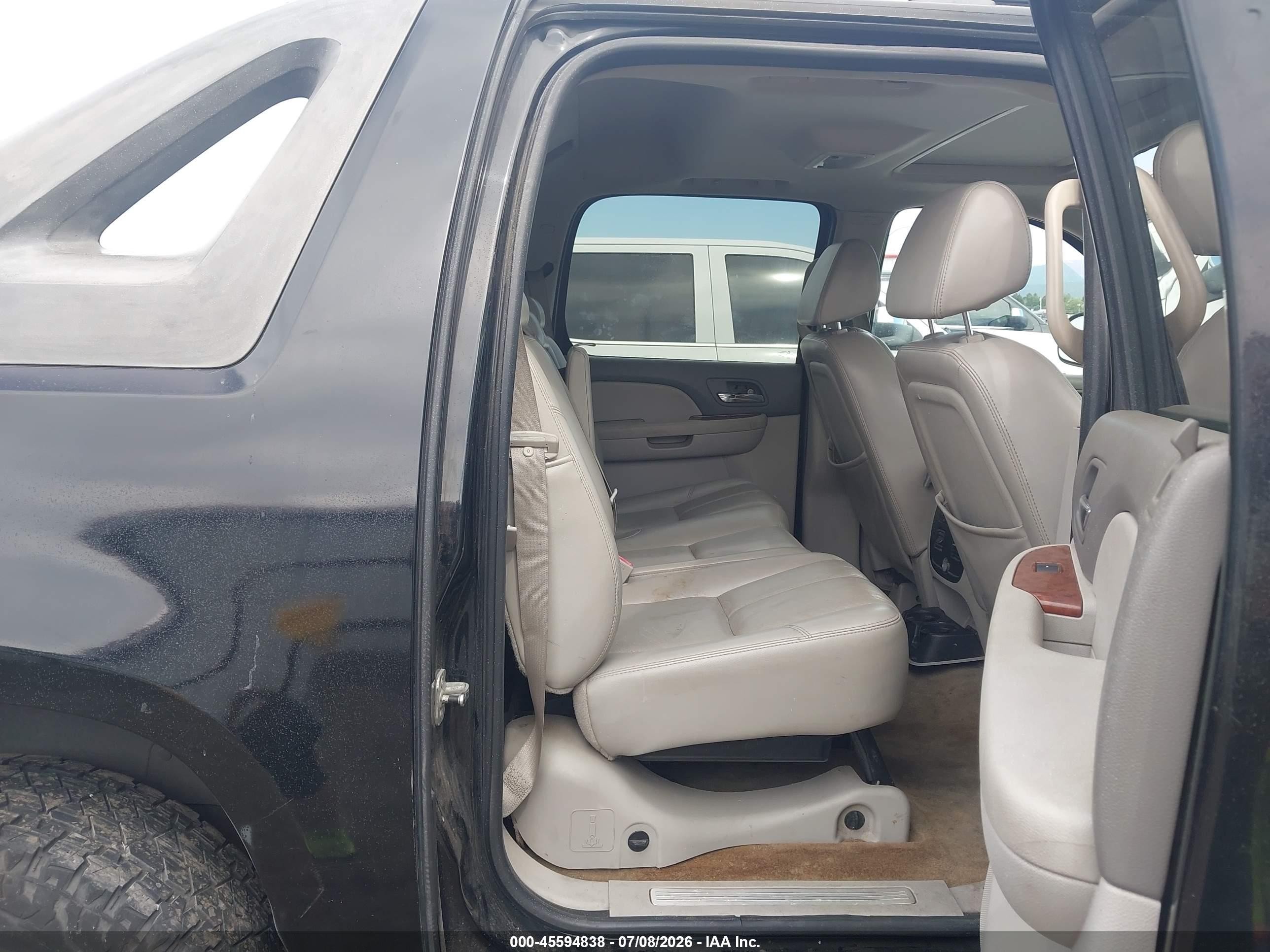 2007 Chevrolet Avalanche 1500 Lt Черный vin: 3GNEC12J97G311190