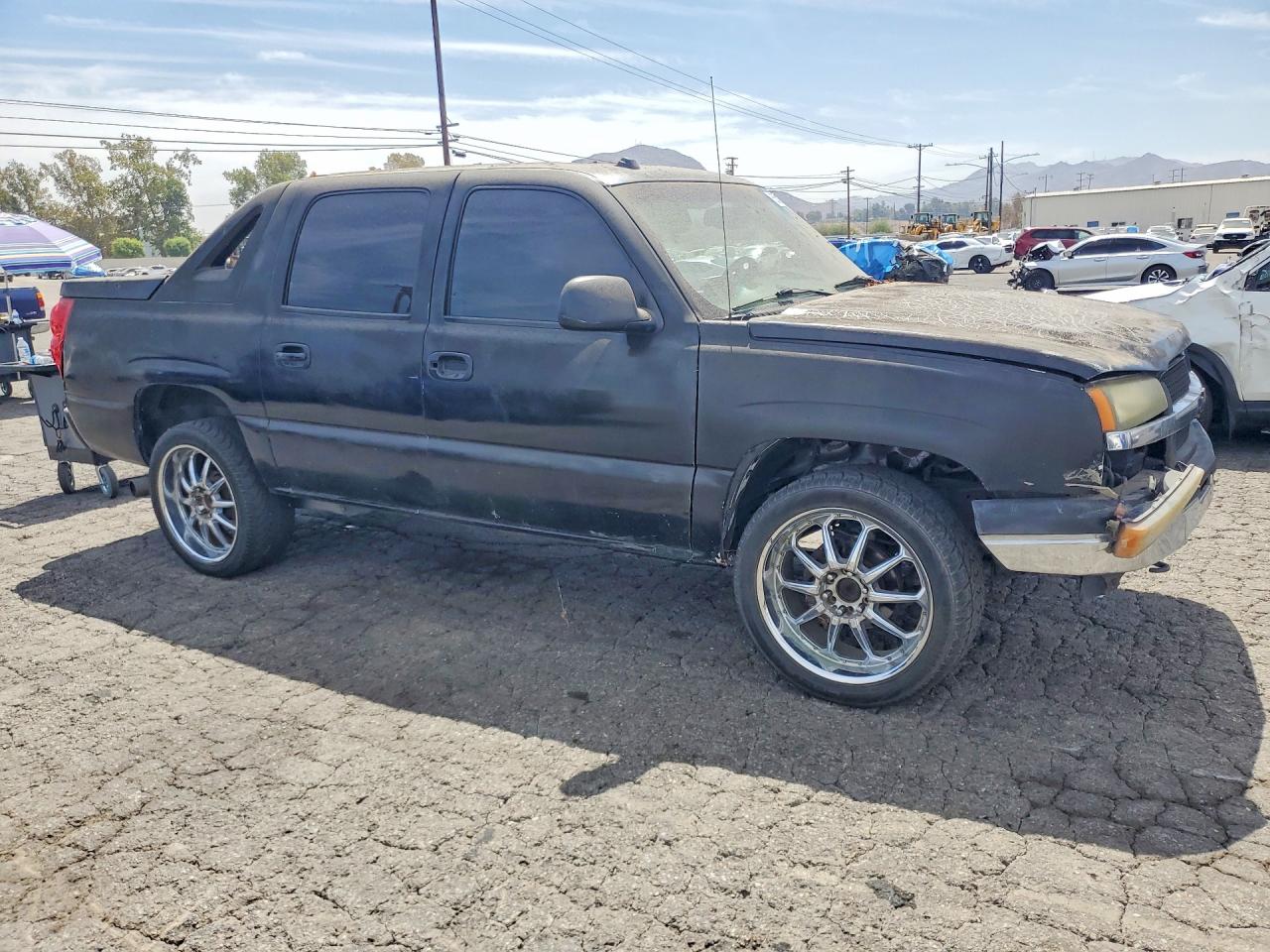 2004 Chevrolet Avalanche C1500 Black vin: 3GNEC12T04G127625