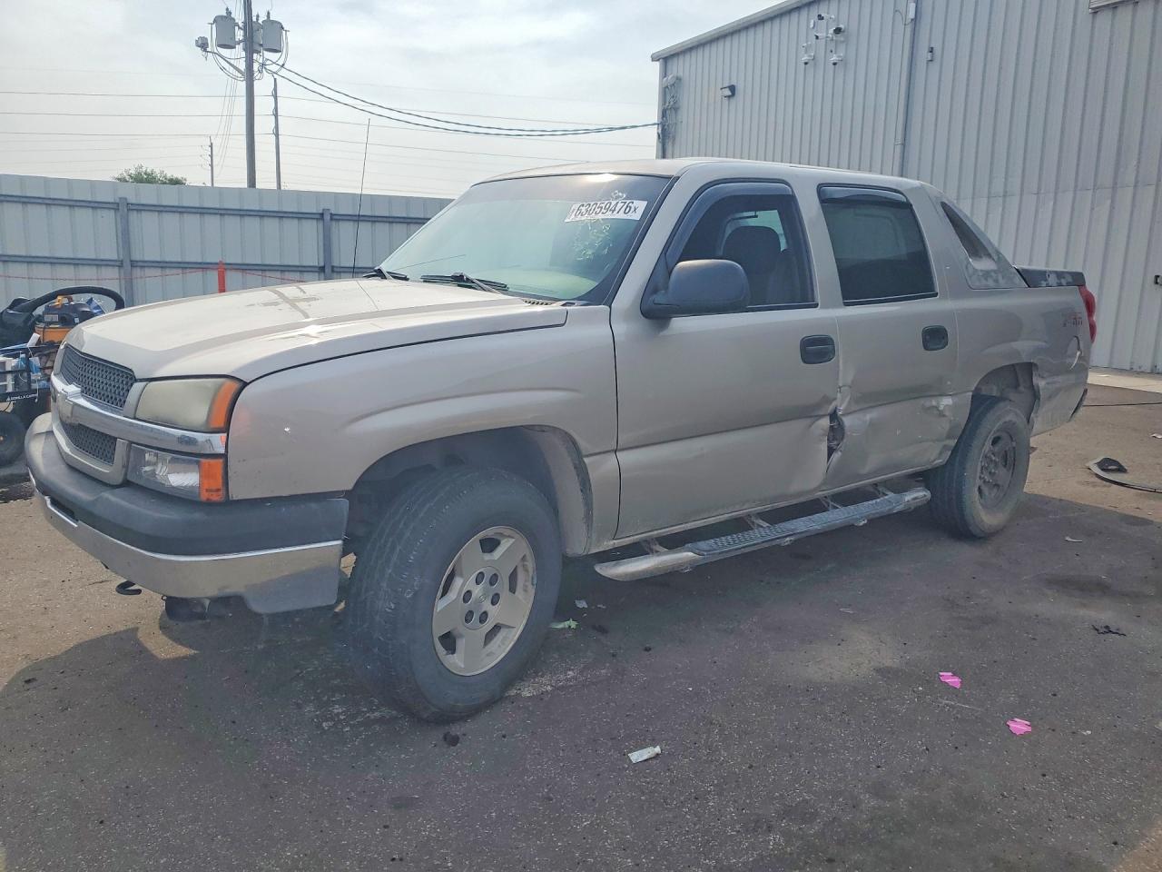 2004 Chevrolet Avalanche C1500 Бежевый vin: 3GNEC12T04G160317