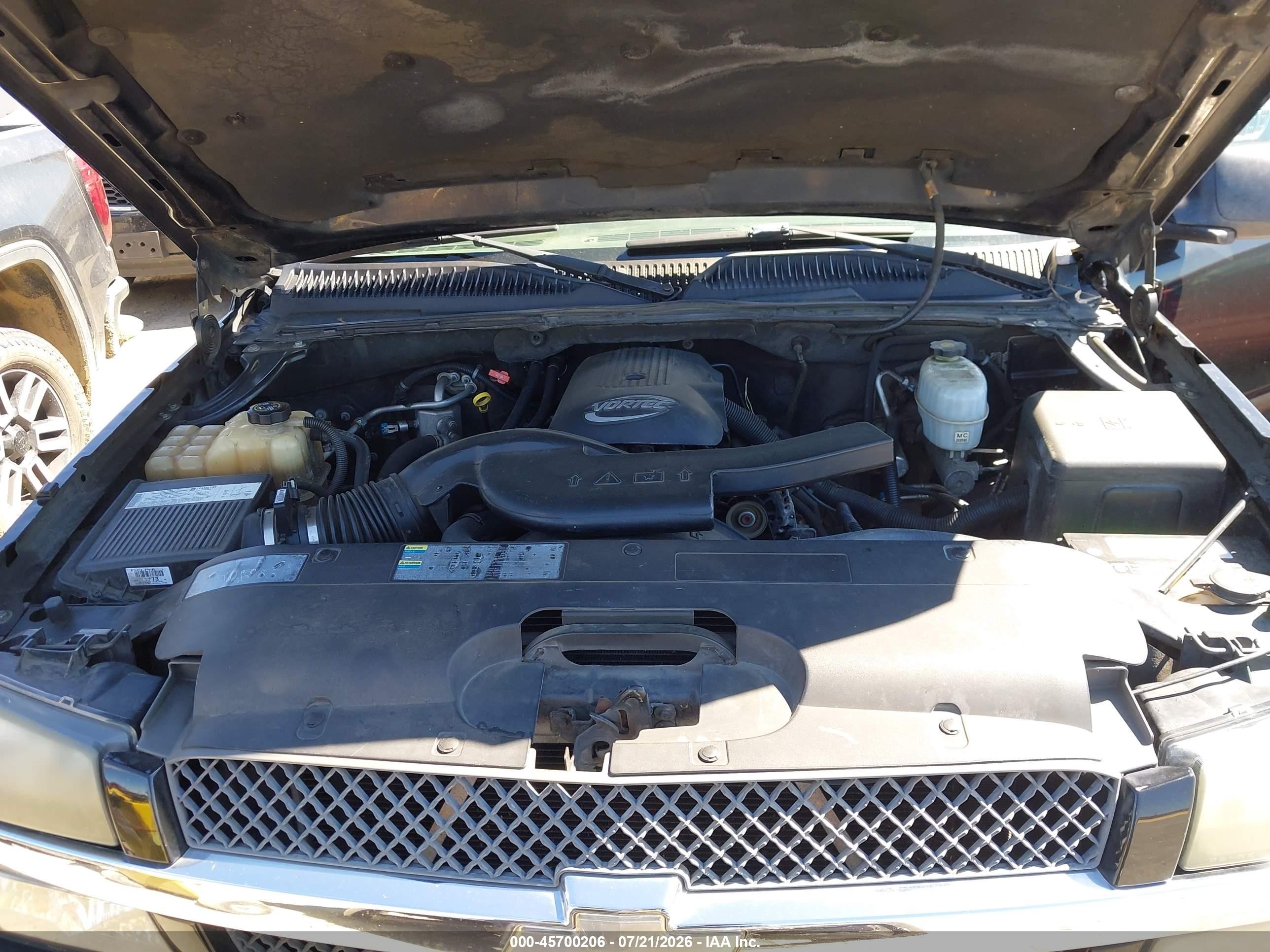 2004 Chevrolet Avalanche 1500   Черный vin: 3GNEC12T04G332183