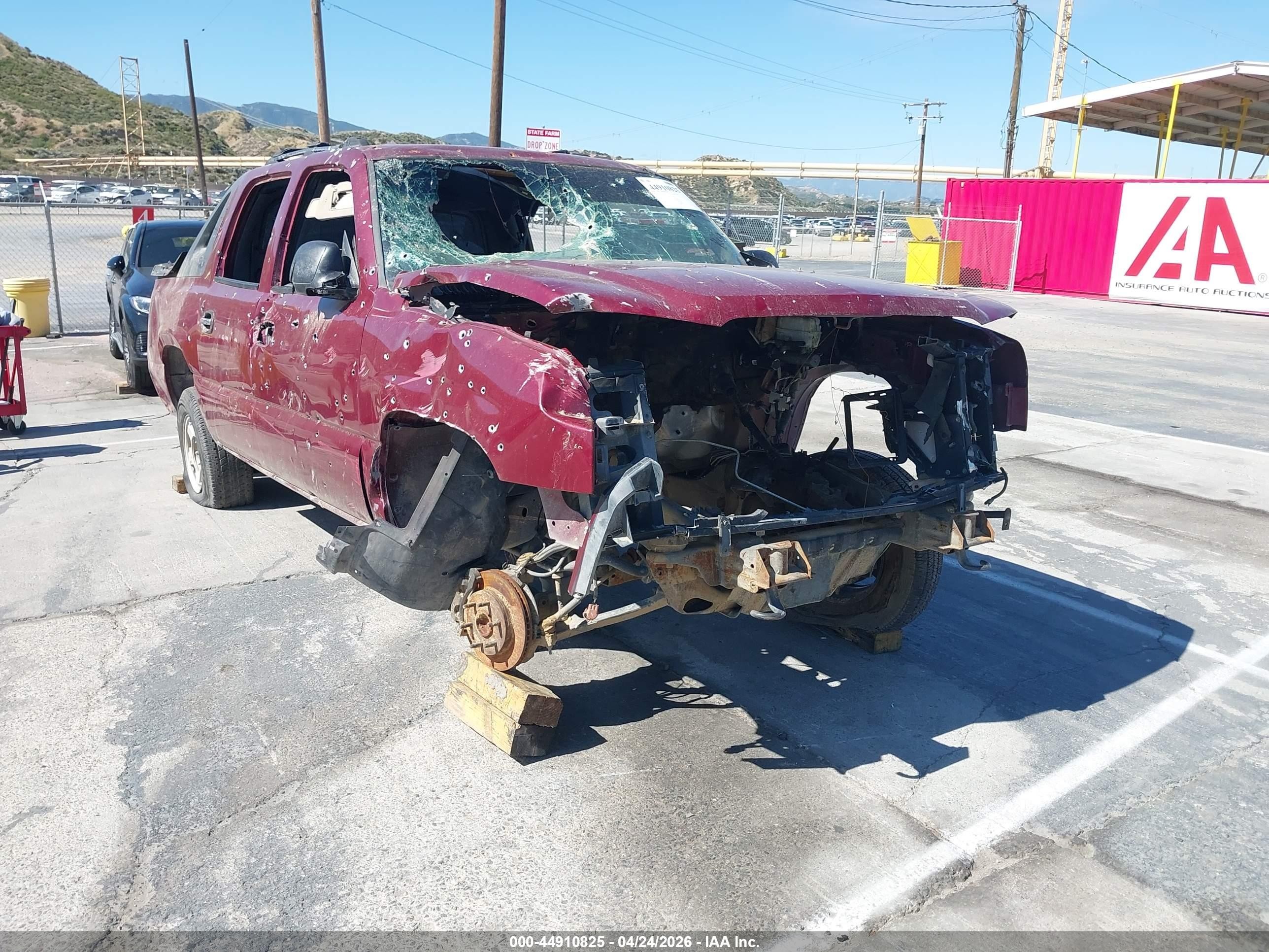 2004 Chevrolet Avalanche 1500   Burgundy vin: 3GNEC12T14G155174