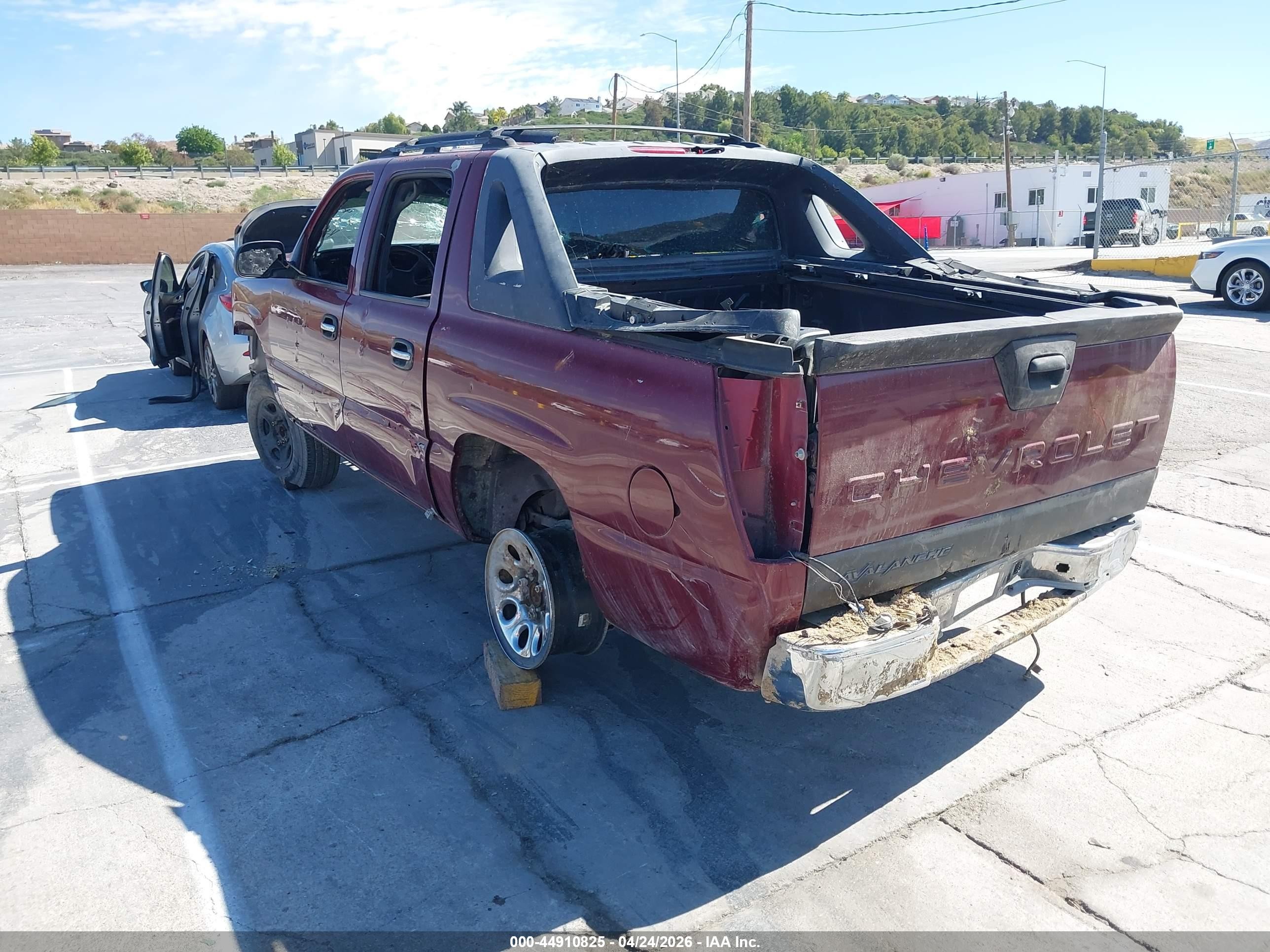2004 Chevrolet Avalanche 1500   Burgundy vin: 3GNEC12T14G155174