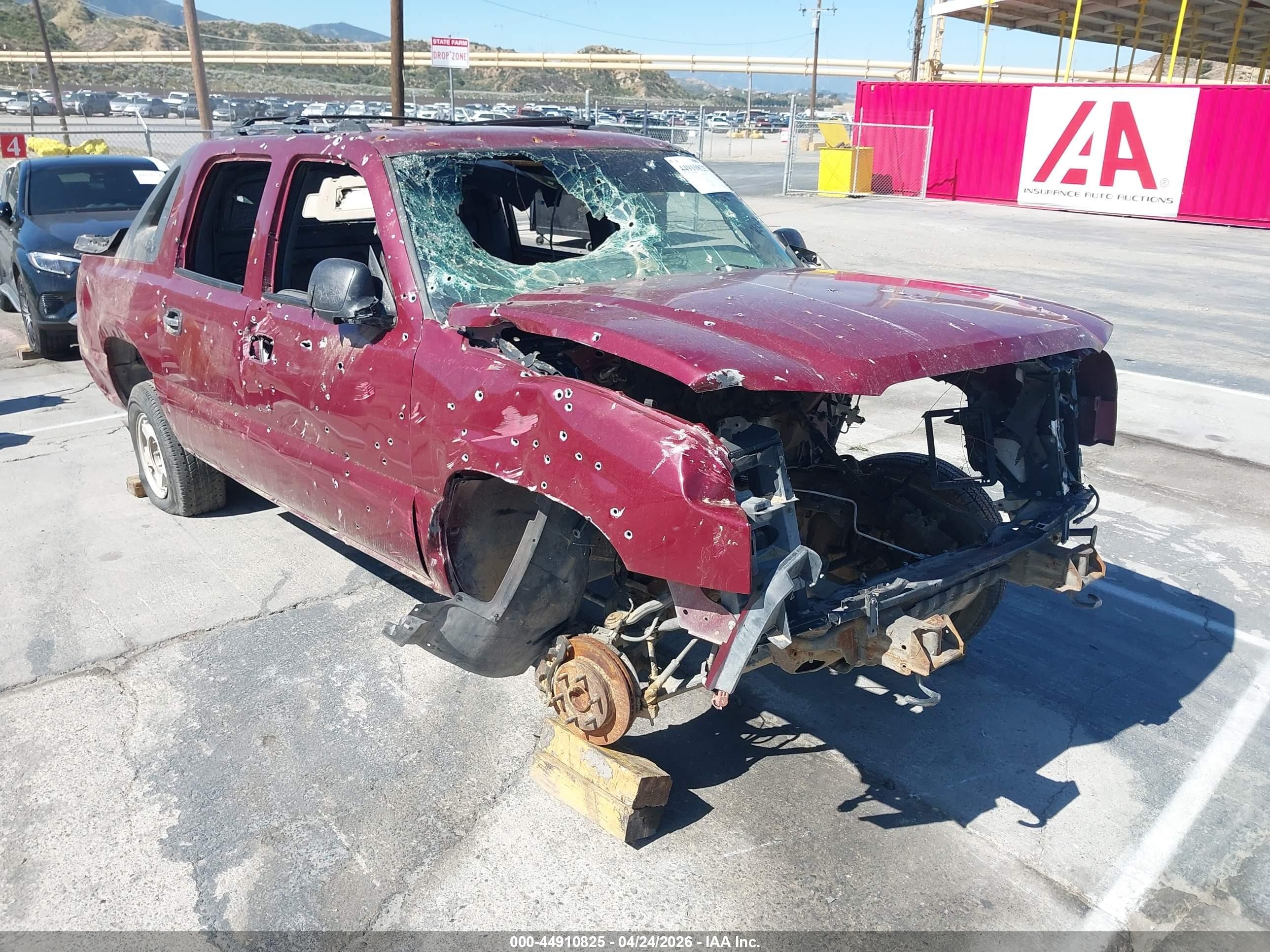 2004 Chevrolet Avalanche 1500   Burgundy vin: 3GNEC12T14G155174